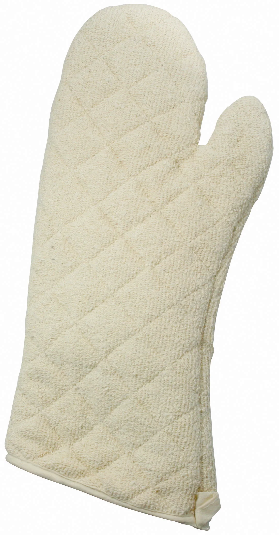 Winco OMT-17 17 Inch Oven Mitt Heat Resistant Terry Cloth with Insulation - Image 2