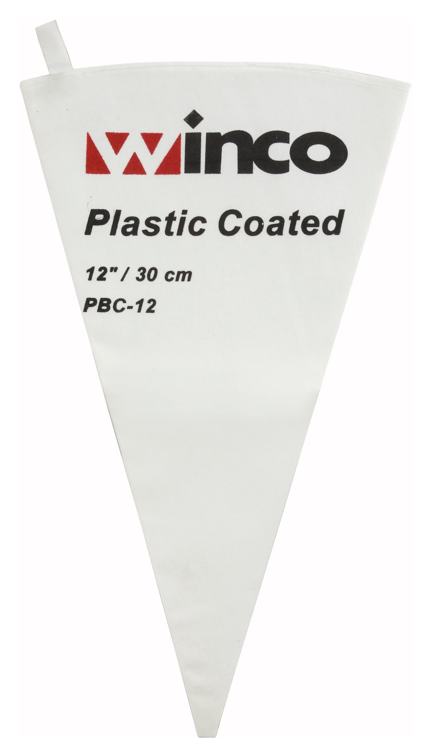Winco PBC-12 12 Inch Pastry Bag Cotton Outside Polyurethane Coated - Image 2