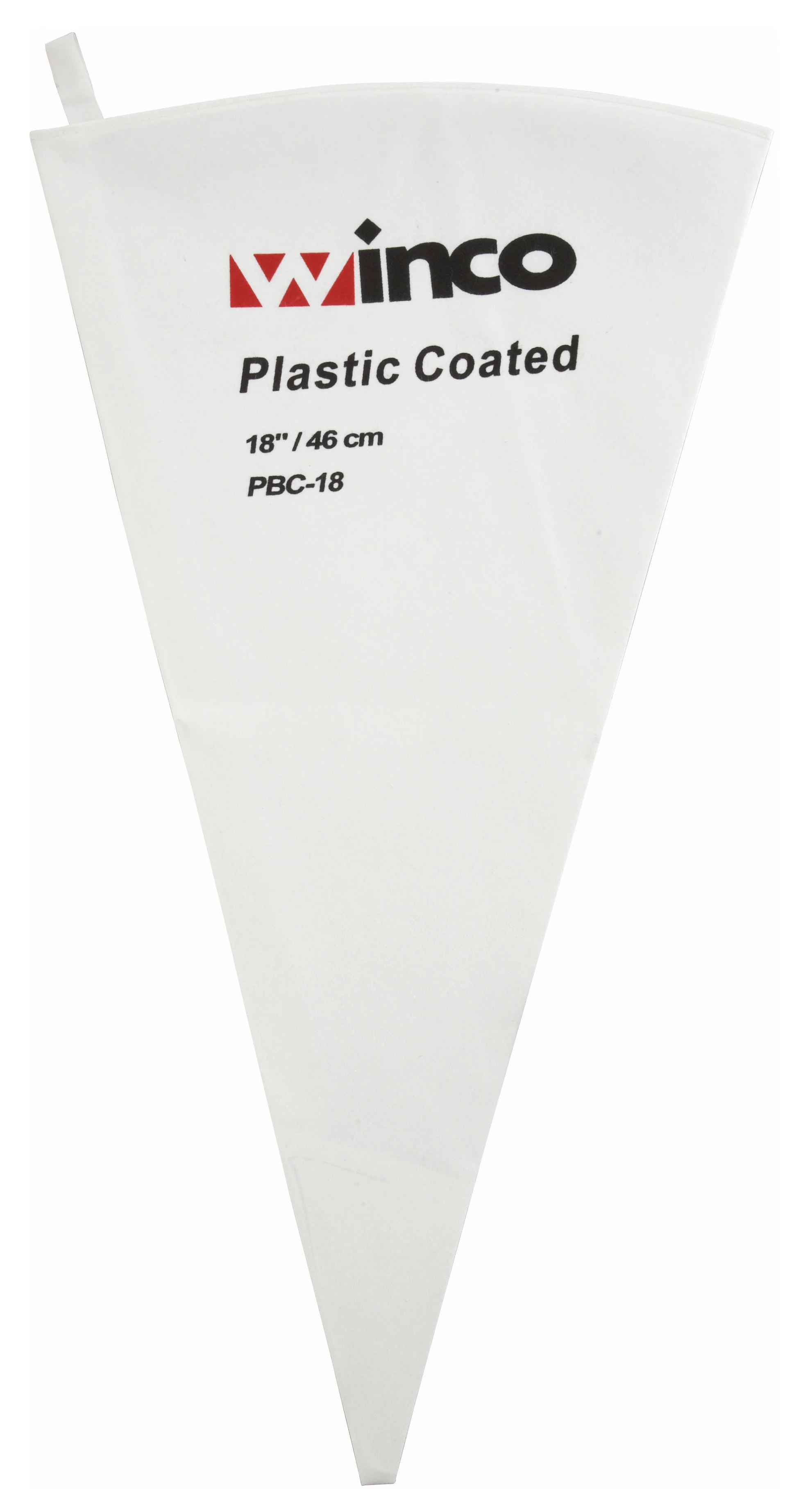 Winco PBC-18 18 Inch Pastry Bag Cotton Outside Polyurethane Coated - Image 2