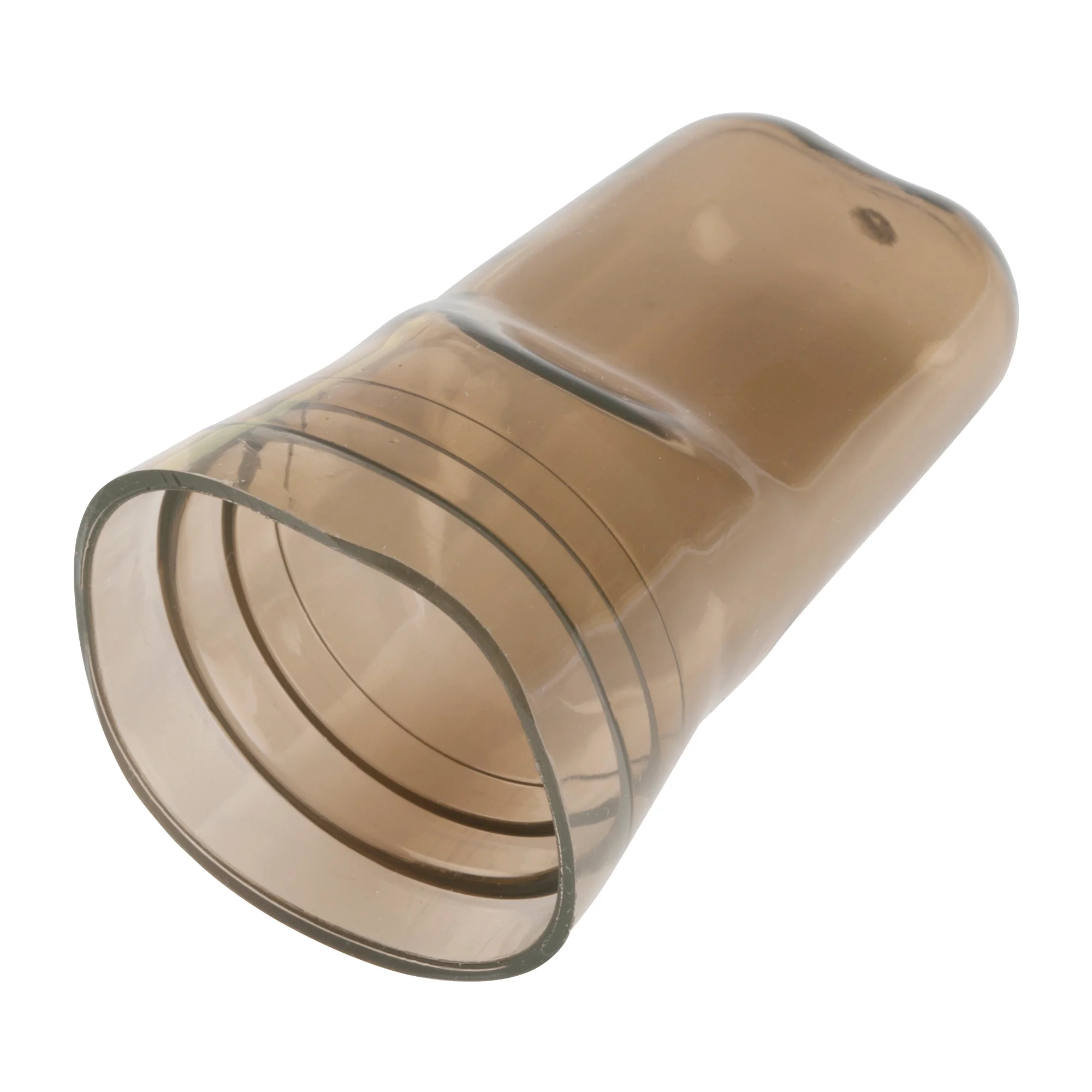 Winco PC-1 2 Inch Universal Liquor Pourer Cover Flexible Poly-Plastic Smoke - Image 2