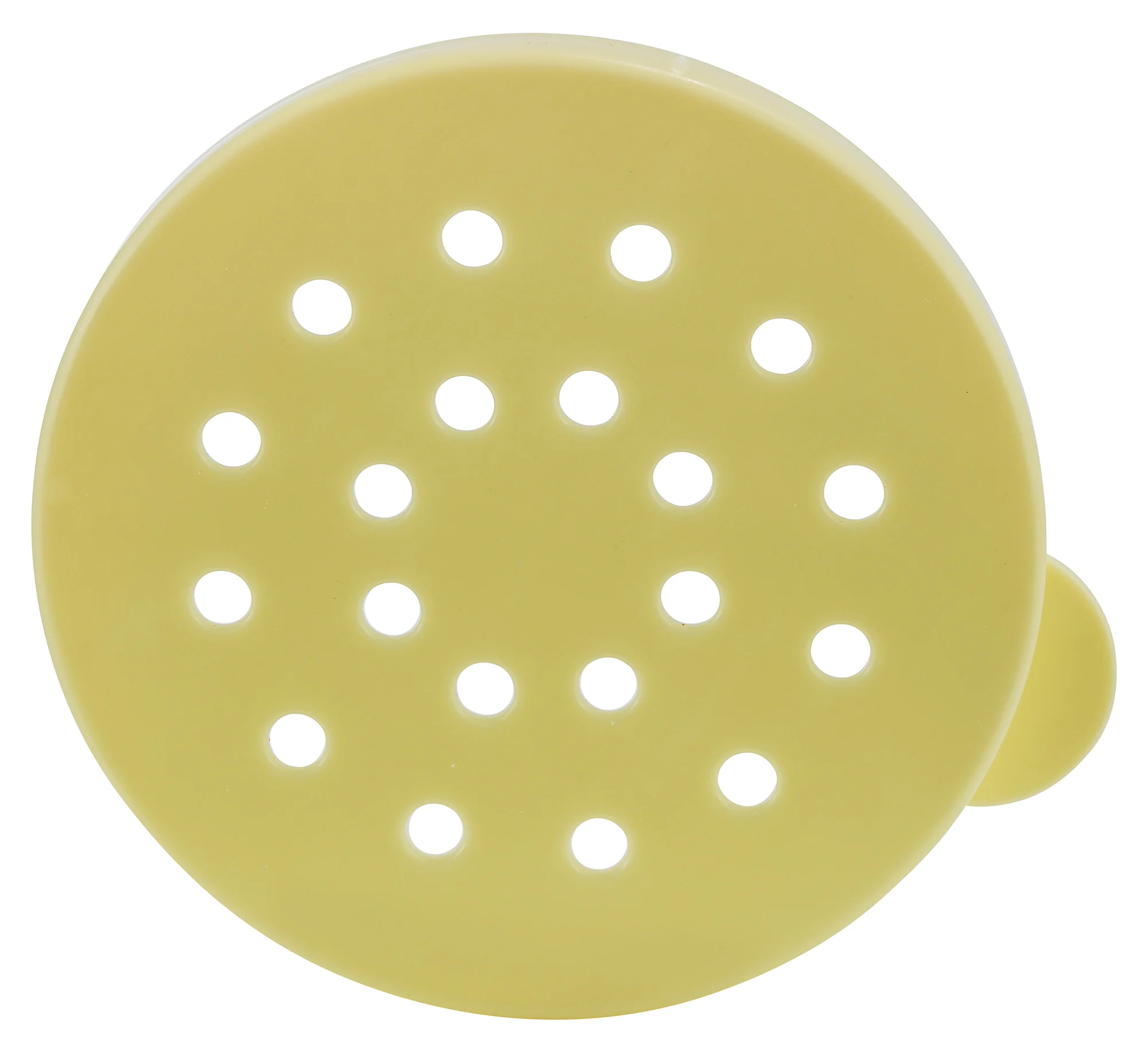 Winco PDG-YL Shaker Lid NSF for PDG-10 Polycarbonate Yellow 6 Packs - Image 3