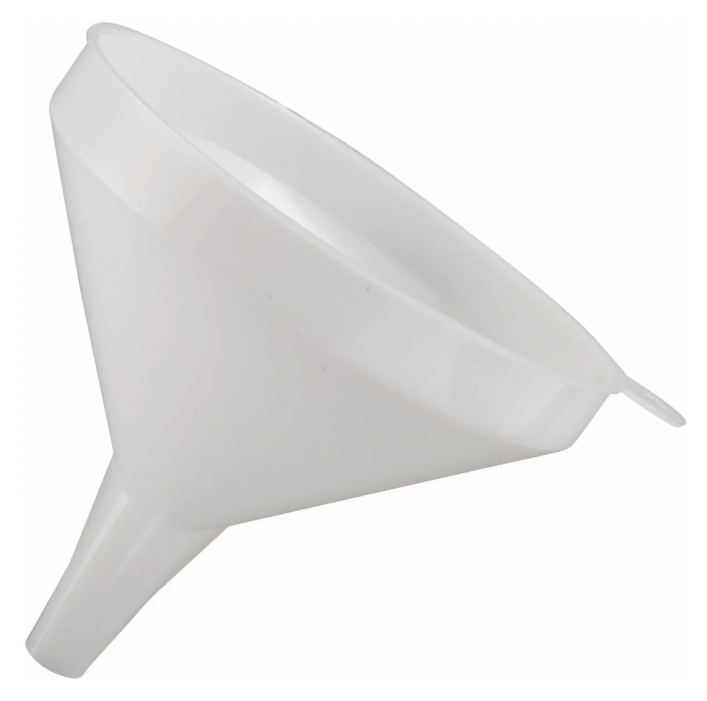 Winco 16 oz Round Plastic Funnel - NSF Certified White - Image 2