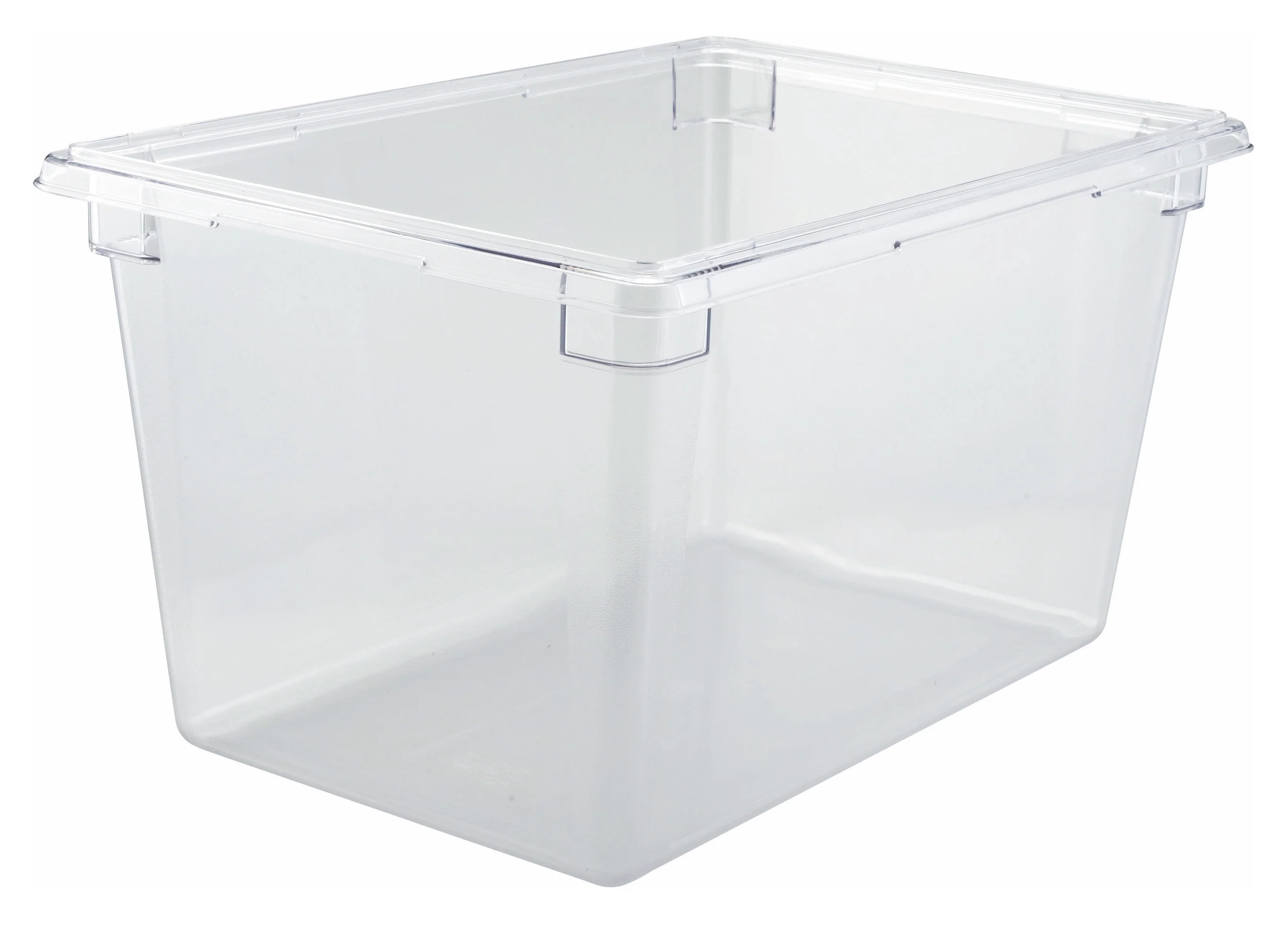 Winco PFSF-15 22 Gallon Food Storage Box Clear Polycarbonate NSF Approved - Image 2