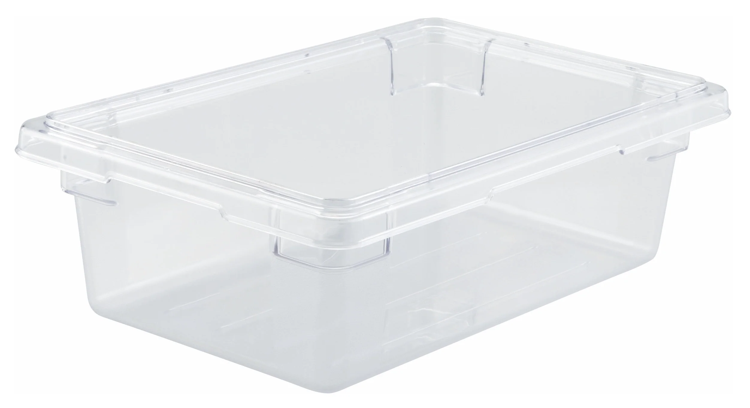 Winco PFSH-6 12 Inch Clear Food Storage Box 3.5 Gallon Polycarbonate - Image 4