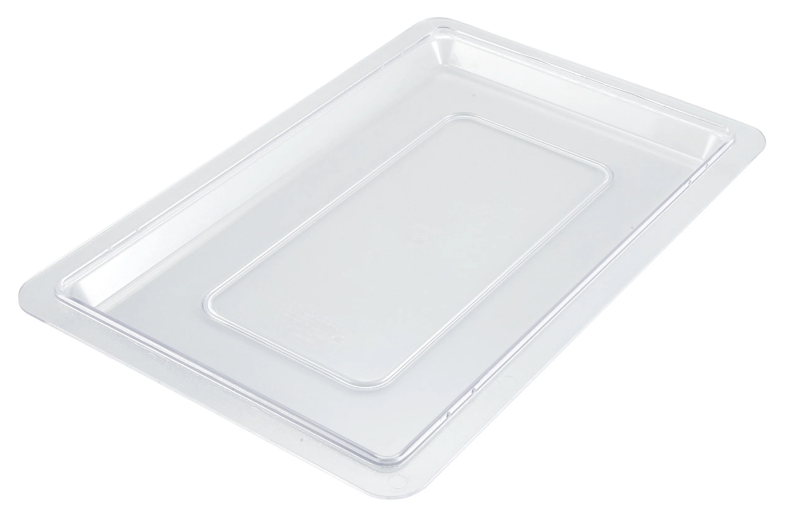 Winco PFSH-C Cover 12 Inch Wide Clear Polycarbonate Food Storage Lid