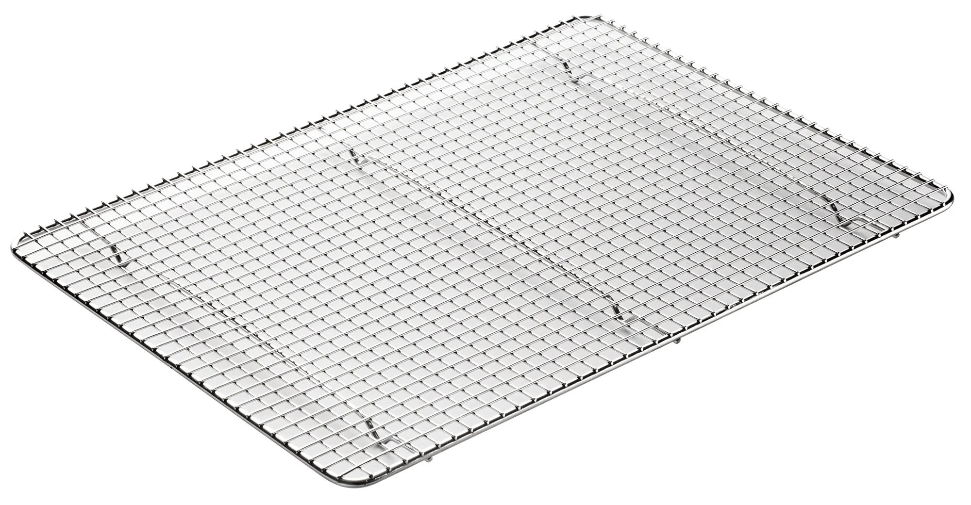 Winco PGW-1420 14 Inch Wire Pan Grate Chrome Plated with Open Wire Design - Image 3