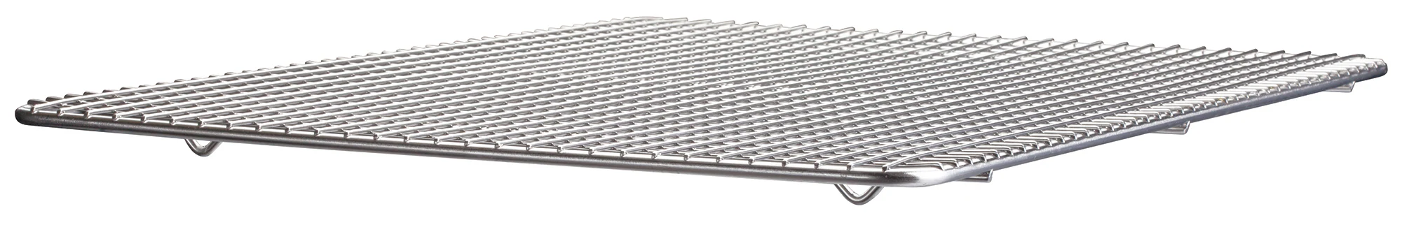 Winco PGWS-1216 12 Inch Wire Pan Grate Rectangular Footed Stainless Steel - Image 2