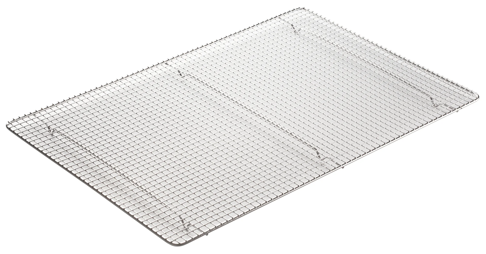 Winco PGWS-2416 24 Inch Wire Pan Grate Full Size Footed Stainless Steel - Image 2