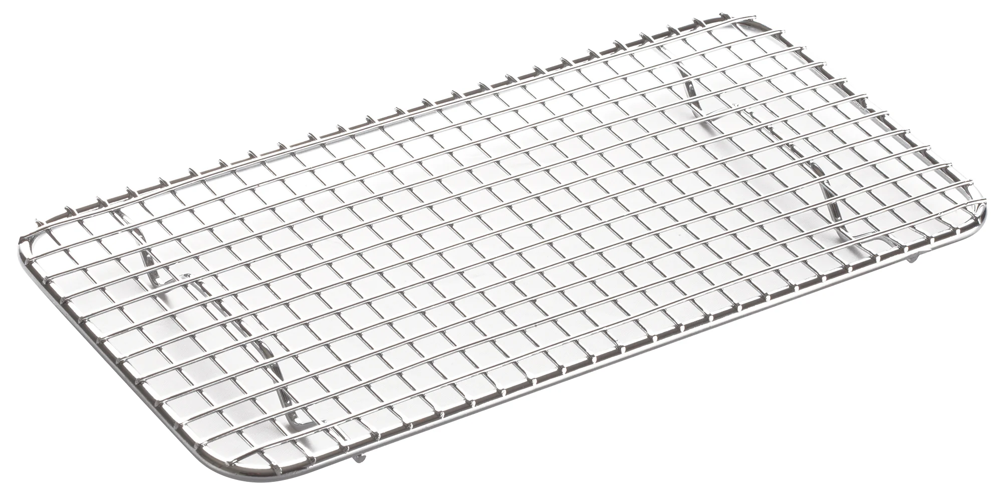 Winco PGWS-510 10-1/2 Inch Wire Pan Grate with Raised Feet Stainless Steel - Image 3