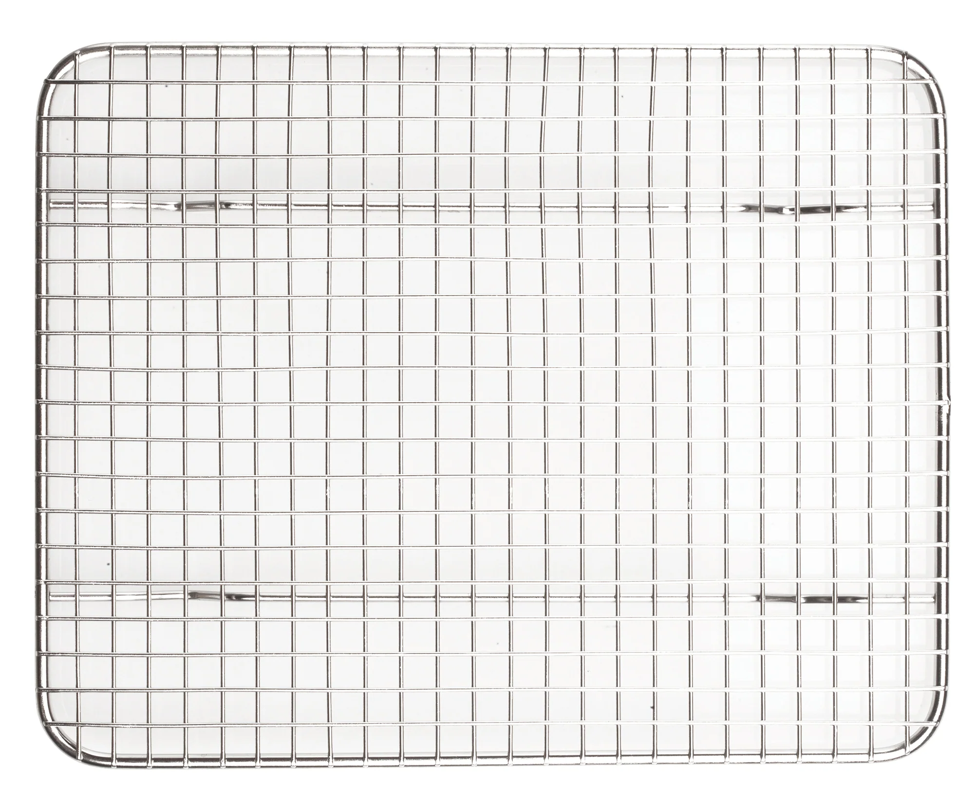 Winco PGWS-810 10 Inch Wire Pan Grate Rust-resistant with Raised Feet Stainless Steel