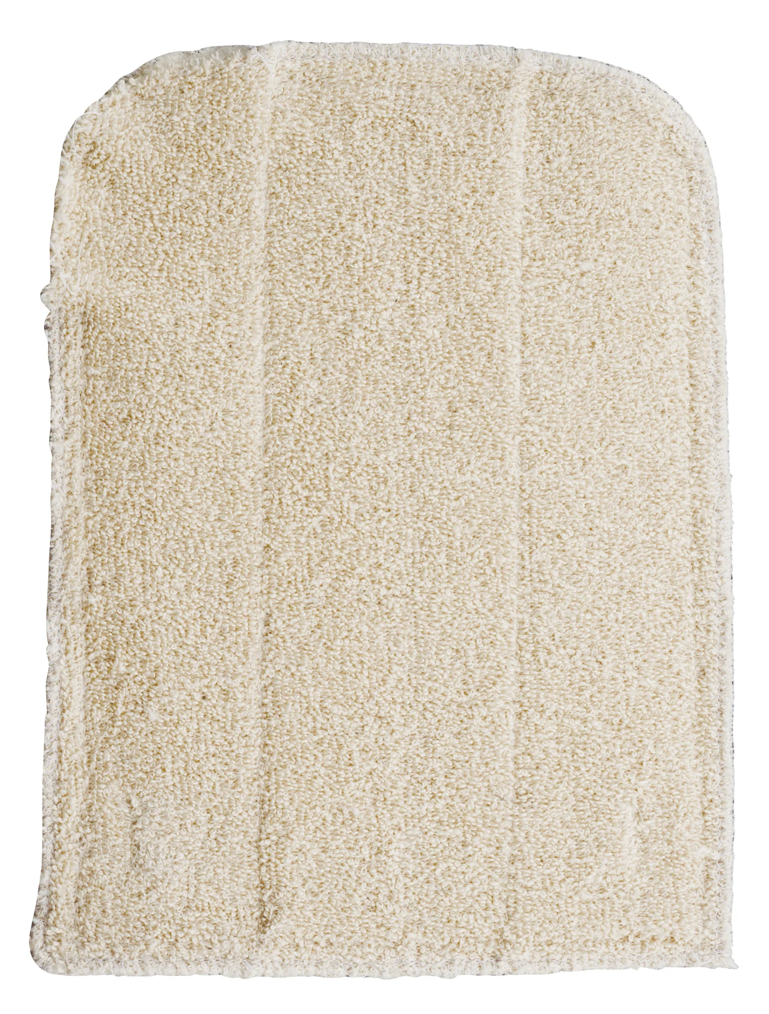 Winco PH-811W 11 Inch Pot Holder Rectangular Heat Resitant Terry Cloth Beige