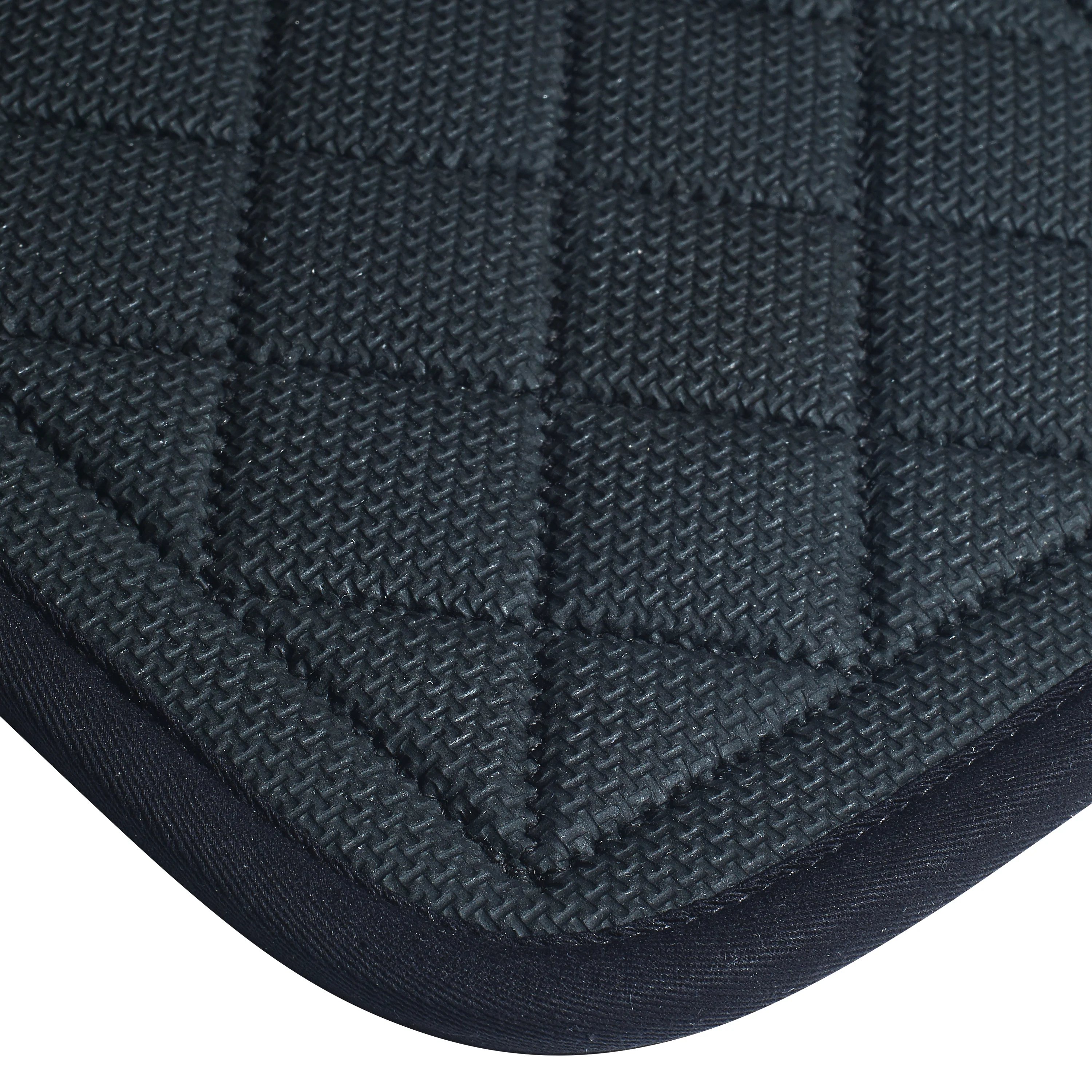 Winco PH-8N 8 Inch Neoprene Pot Holder Black Stain and Water Resistant - Image 2