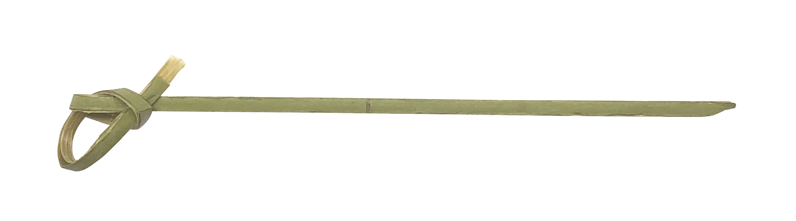 Winco PK-KT4 4 Inch Bamboo Picks Knotted Top 100 Packs - Image 4