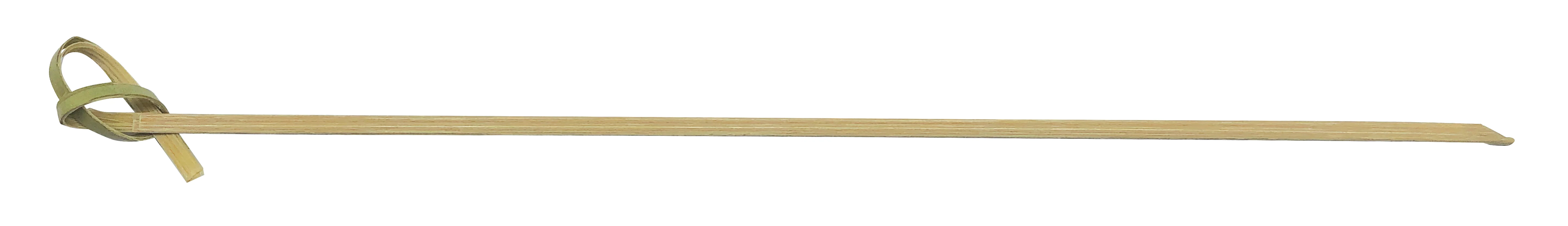 Winco PK-KT7 7 Inch Bamboo Picks Knotted Top 100 Pack Disposable - Image 2