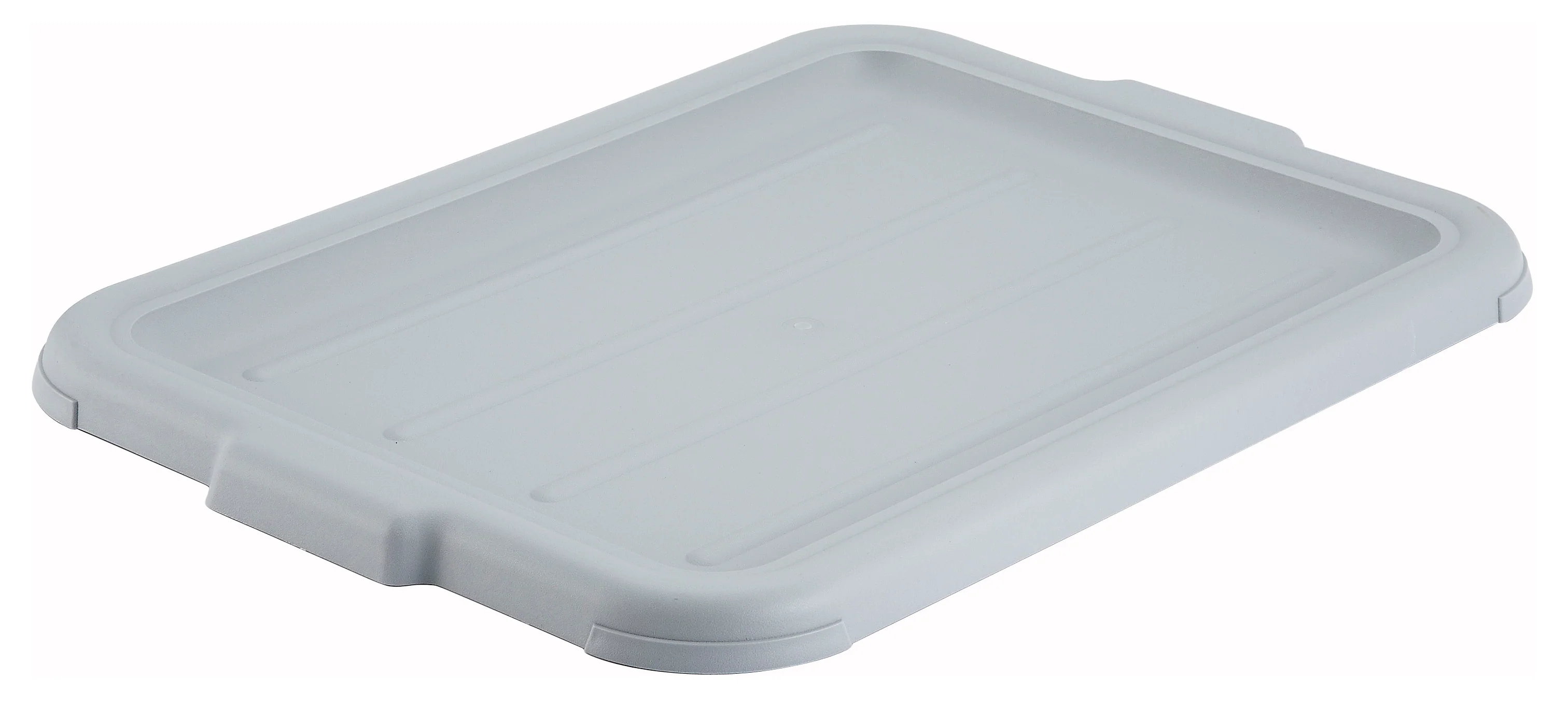 Winco PL-57C 20-1/4 Inch Dish Box Cover with Polypropylene Gray Finish