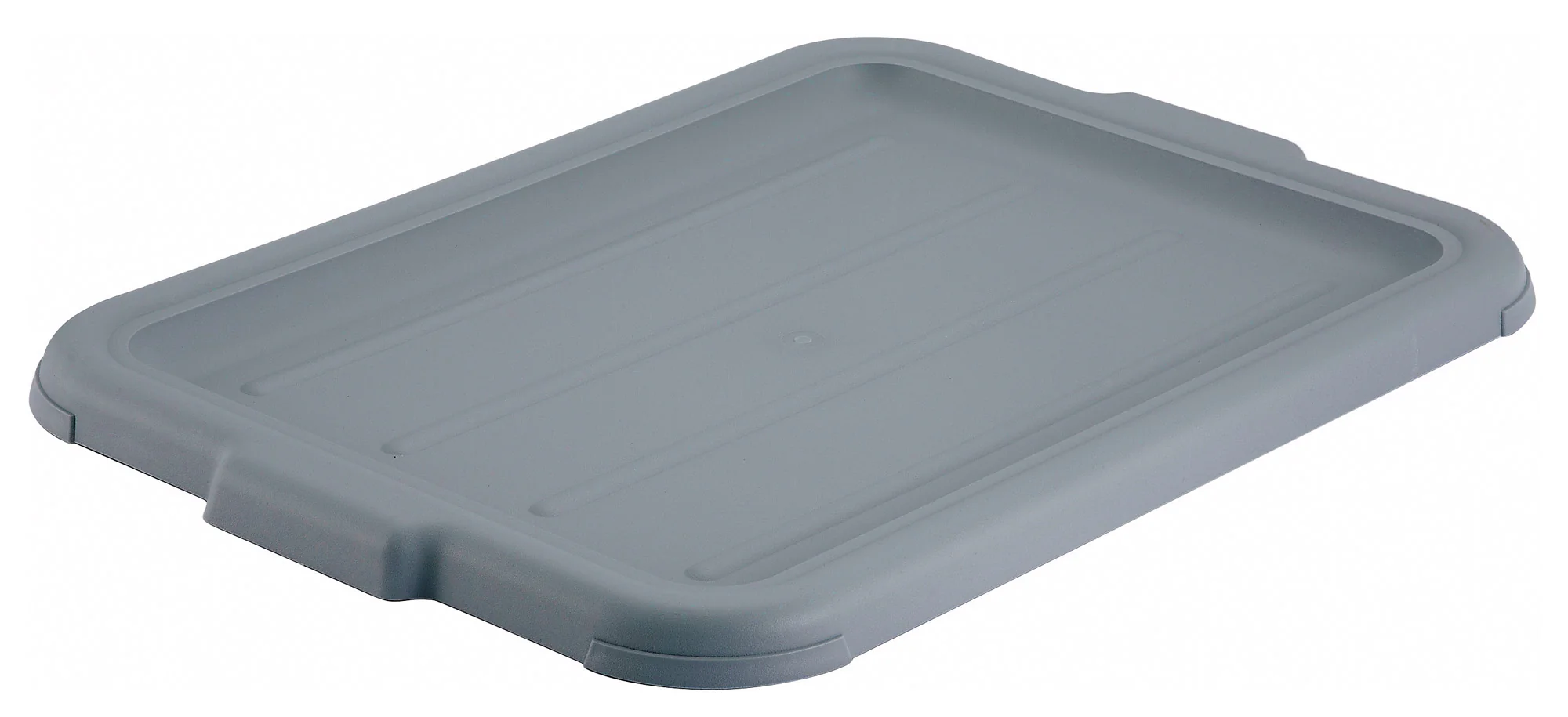 Winco PL-8C Cover for PL-8 BPA Free Polypropylene Gray Lid - Image 2