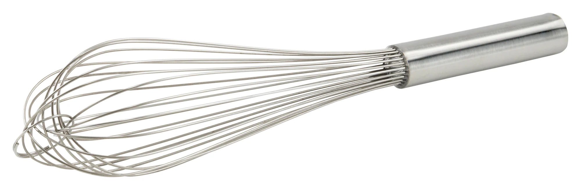 Winco PN-14 14 Inch Long Piano Whip with Ergonomic Handle Stainless Steel - Image 3