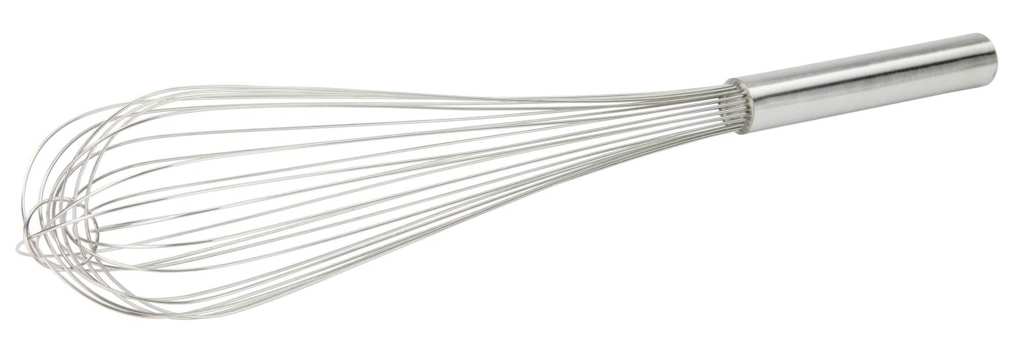 Winco PN-18 18 Inch Piano Whip Stainless Steel with Ergonomic Design