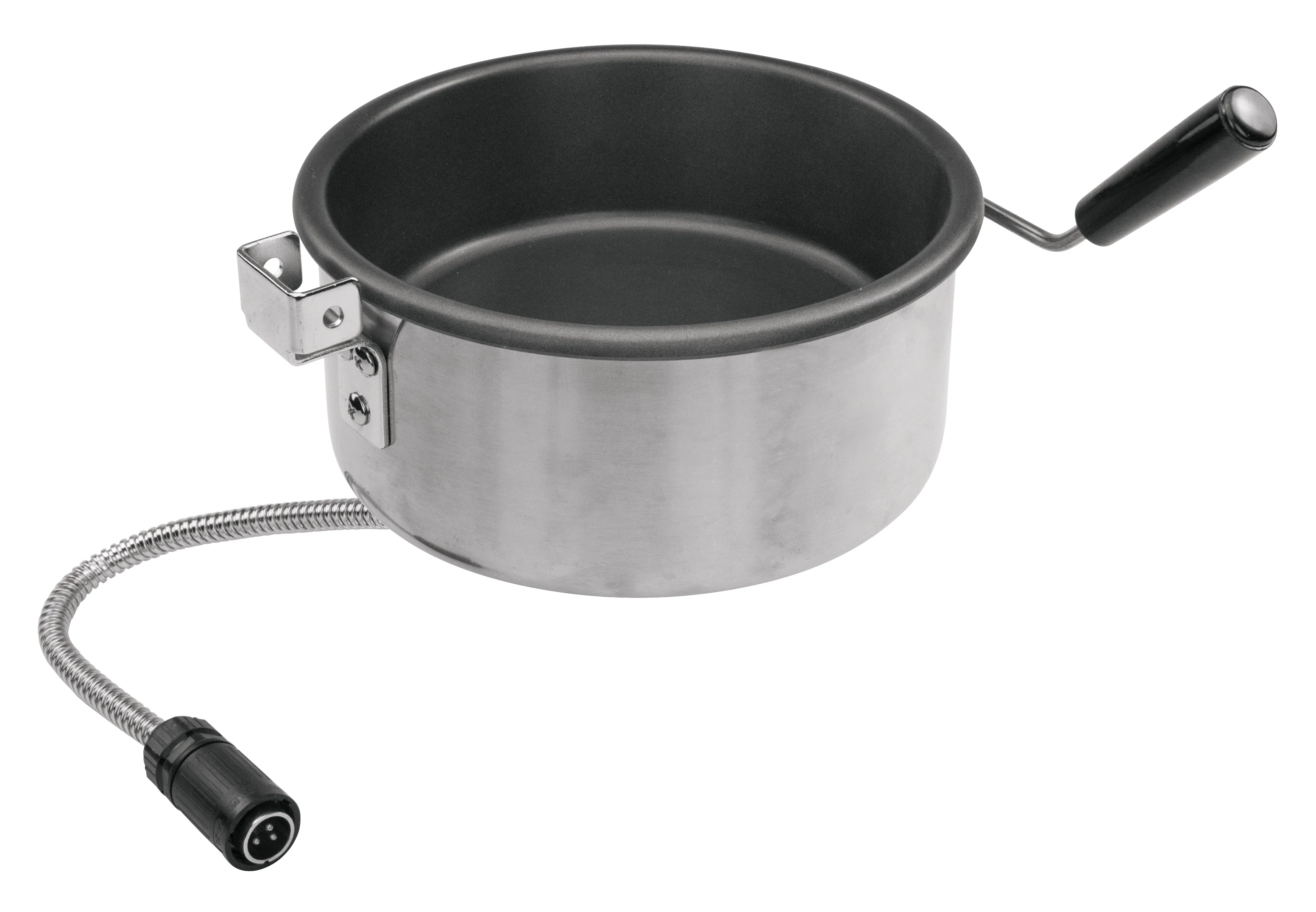 Winco POP8-P1 8 Oz Replacement Pot Stainless Steel For POP-8B - Image 2