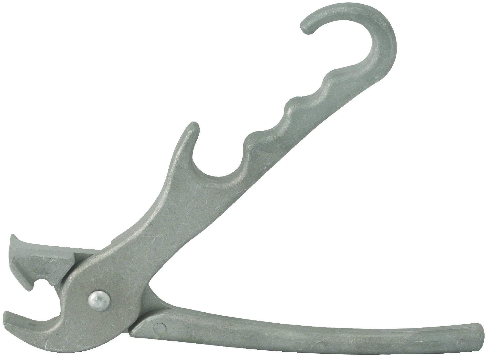Winco PPG-8A 8 Inch Heavy-duty Cast Aluminum Pan Gripper for Pizza Handling - Image 2