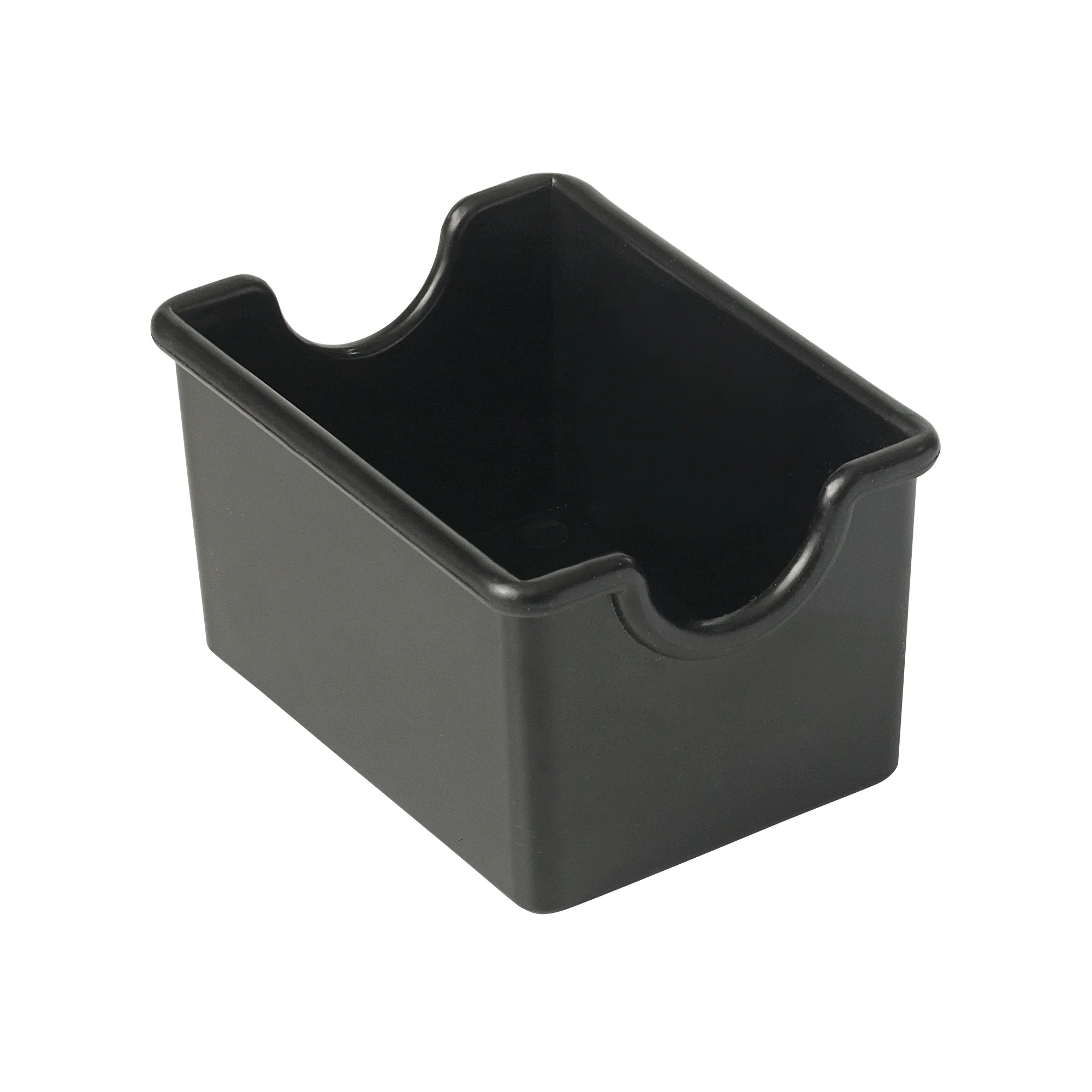 Winco PPH-1K 3-1/2 Inch Black Sugar Packet Holder Plastic - Image 2