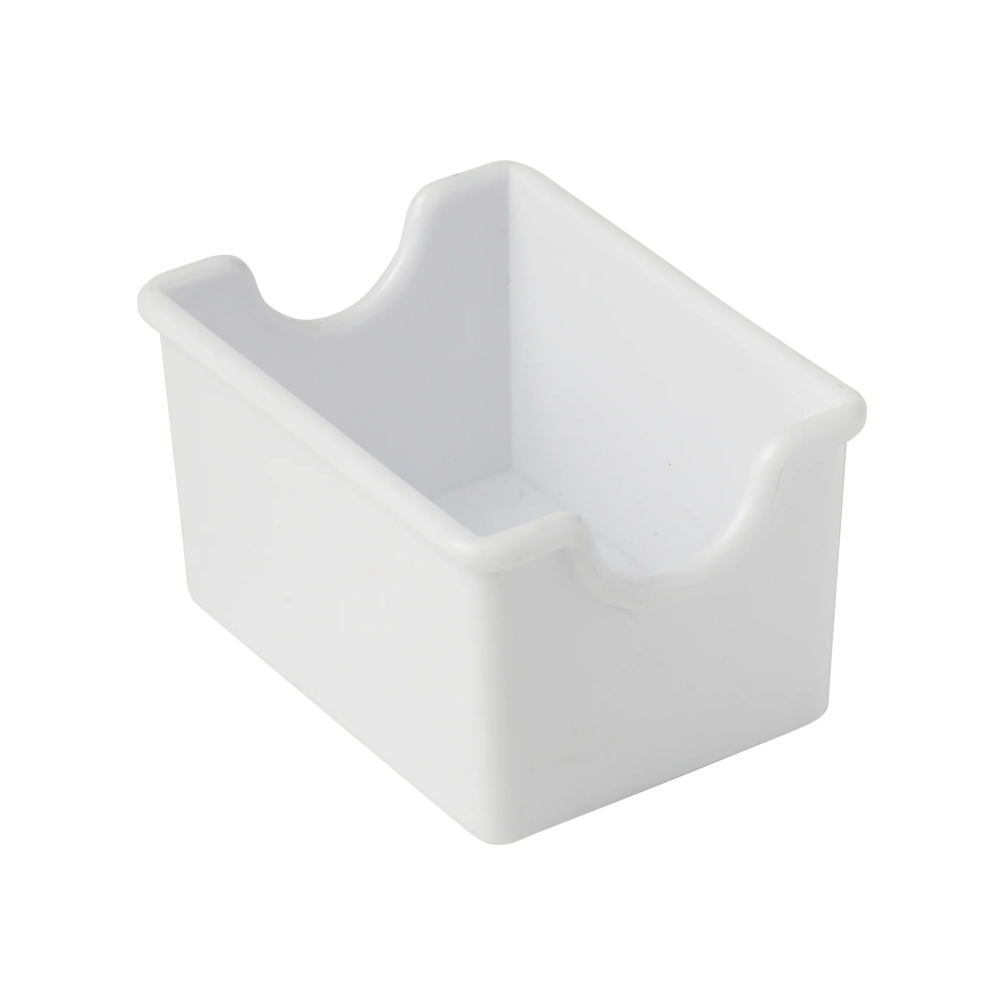 Winco PPH-1W 3-1/2 Inch Sugar Packet Holder NSF Plastic White