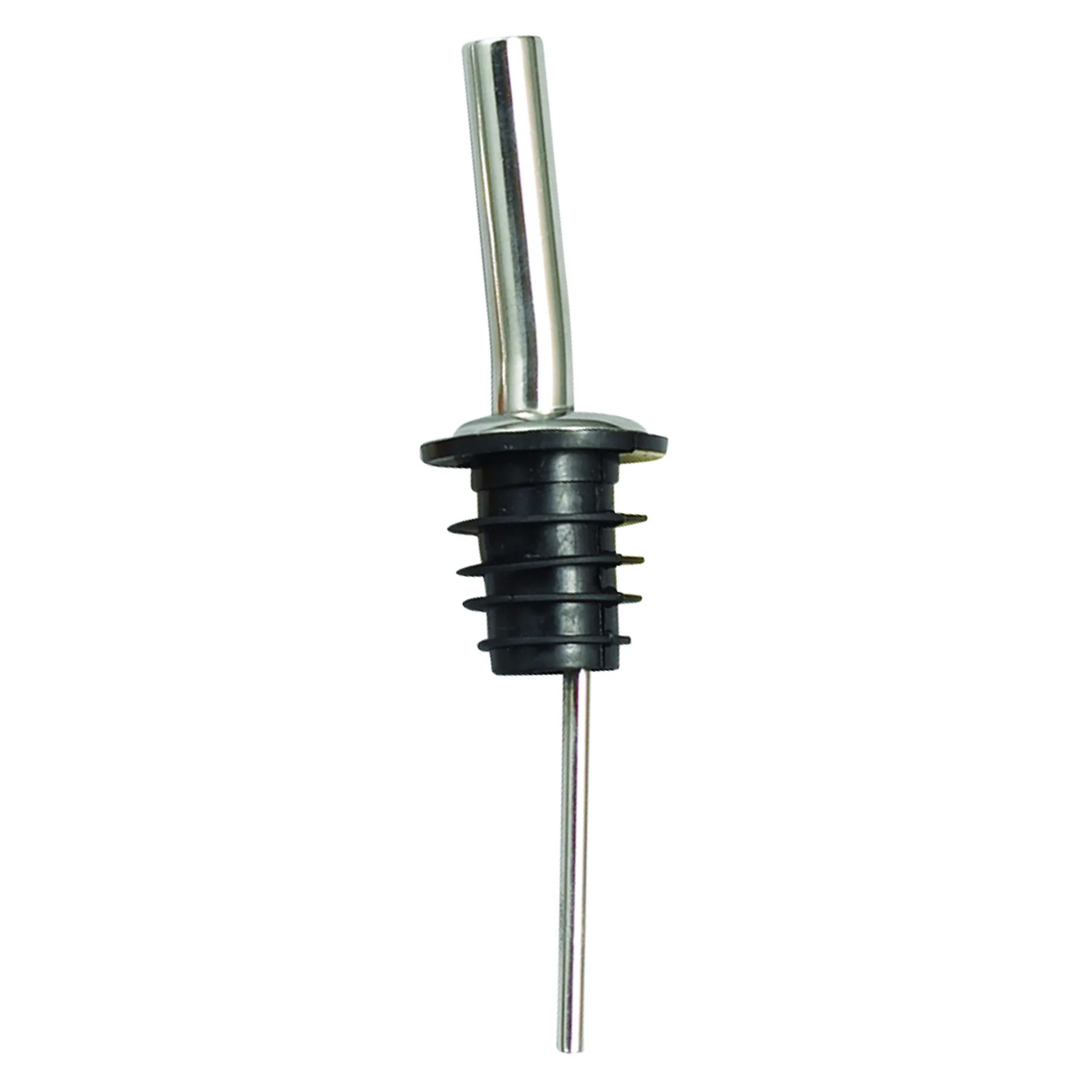 Winco PPM-4J Liquor Pourer Extra Fast Flow Metal Jet Spout with Breather Tube