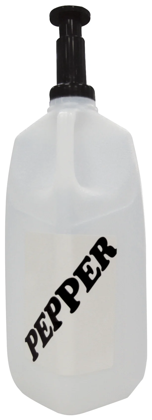 Winco PR-05P 2 Qt Pepper Refiller with Spring Loaded Spout Stainless Steel