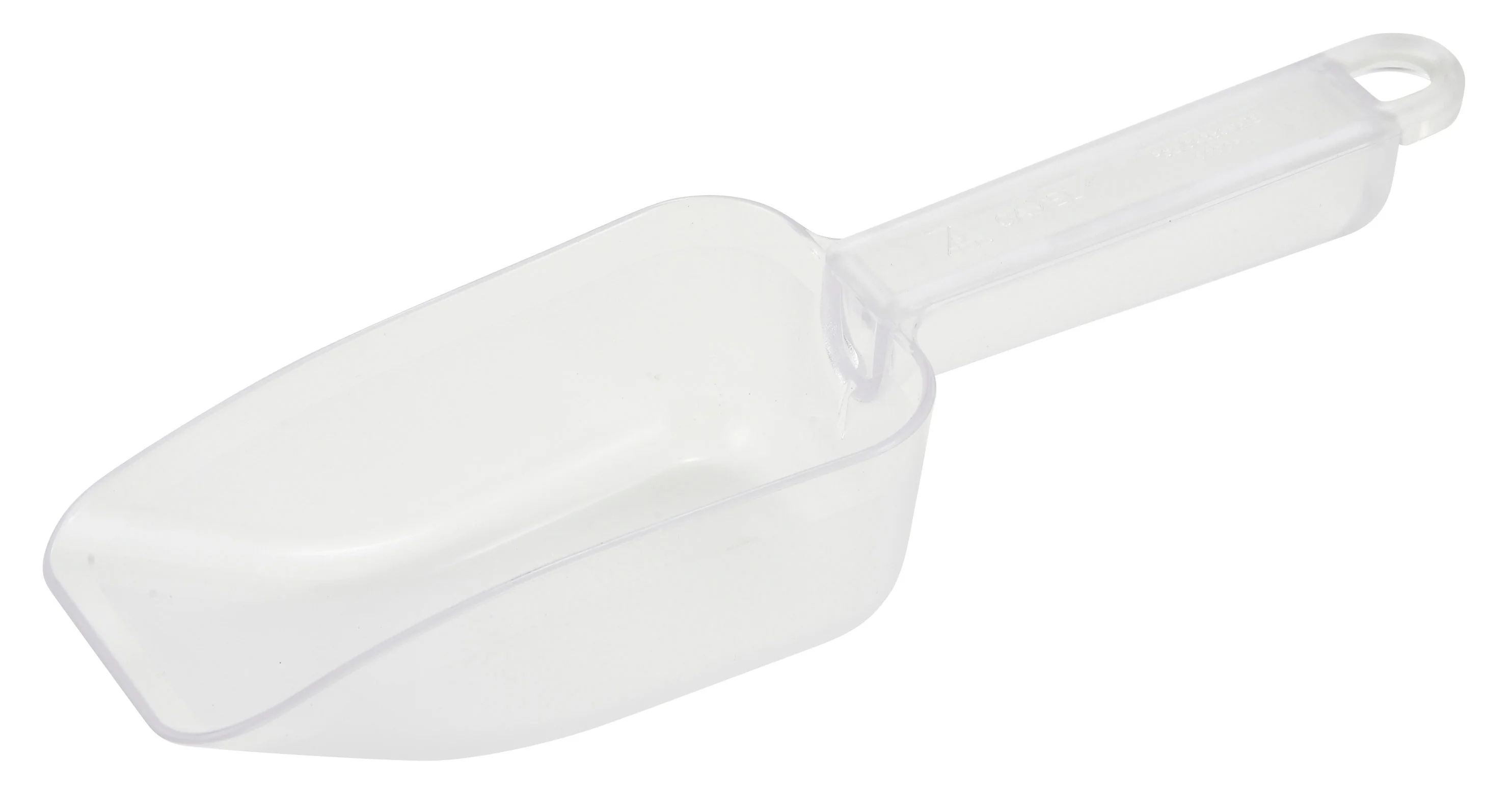 Winco PS-10 10 Oz. Polycarbonate Scoop with NSF Certification - Image 2