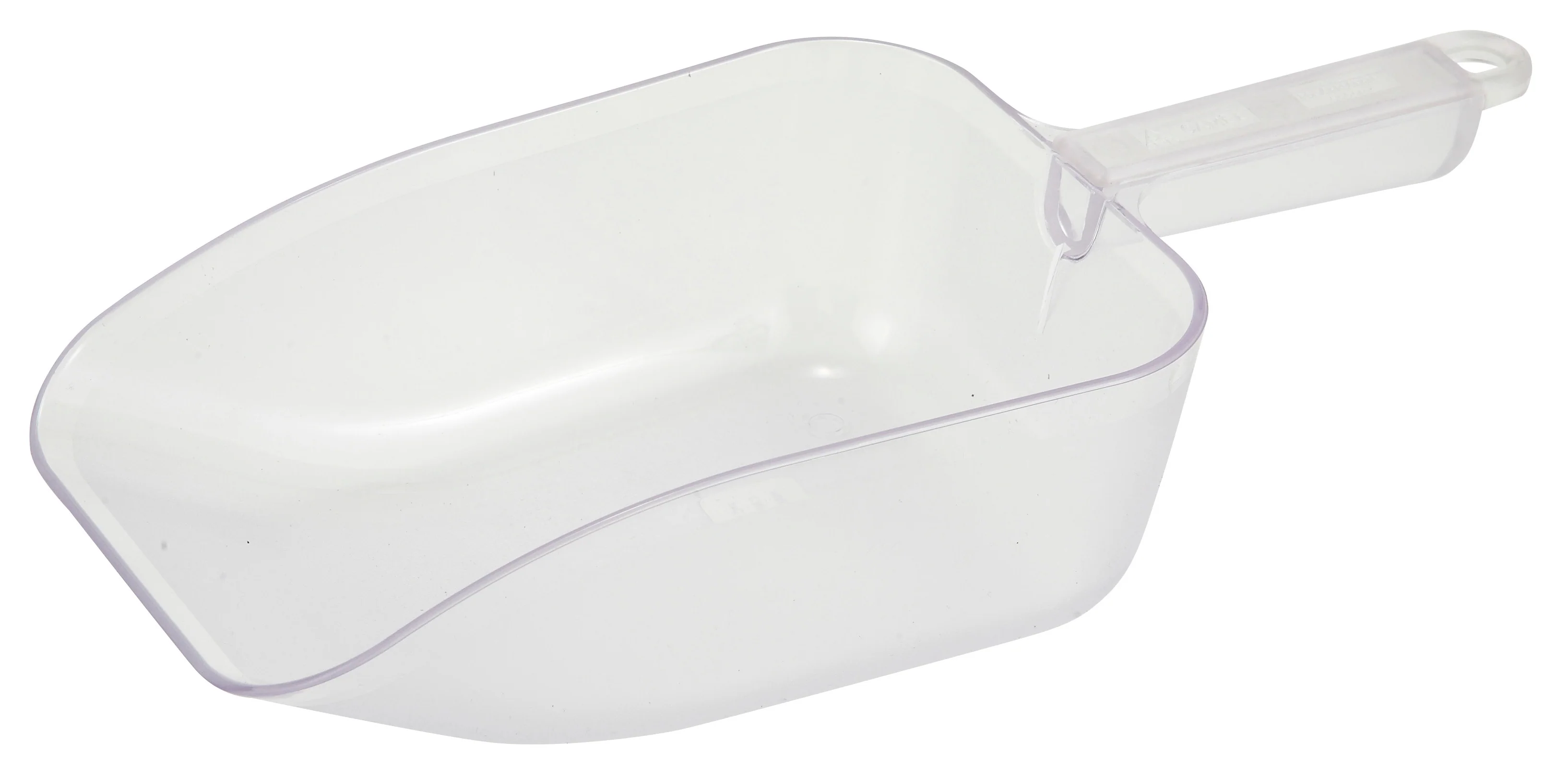 Winco PS-50 50 Oz Scoop Gas NSF Polycarbonate Kitchen Tool - Image 2