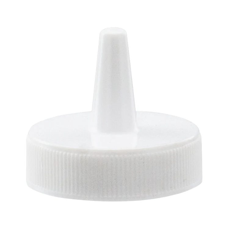 Winco PSB-C-LID Lid for Regular Squeeze Bottle - Clear - Image 2