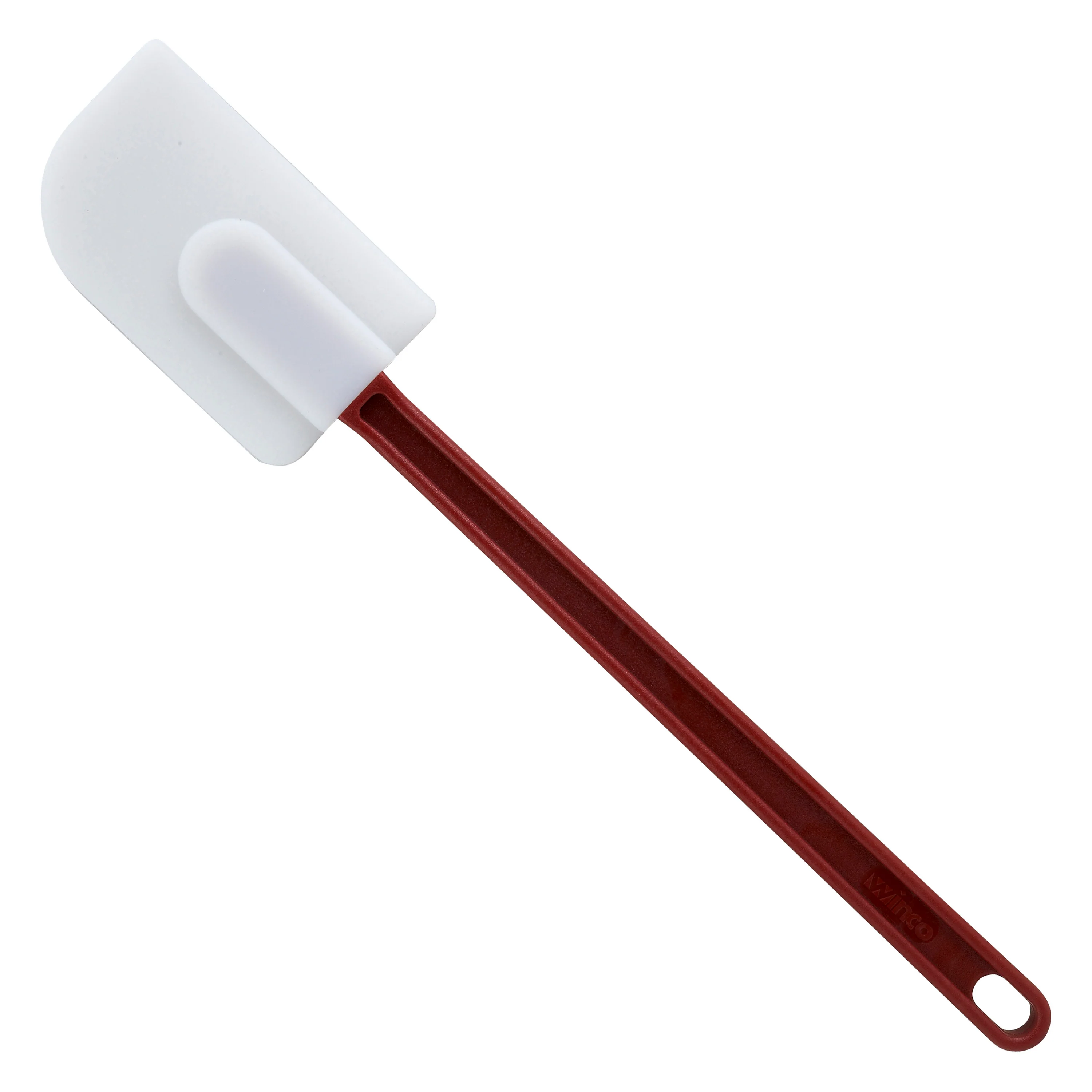 Winco PSD-16 16 Inch Scraper Economy Silicone BPA Free Heat Resistant - Image 2