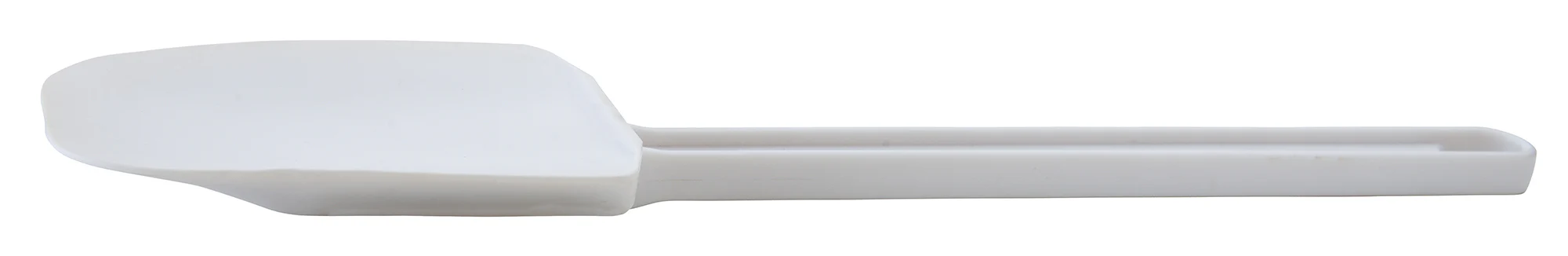 Winco PSGE-14 14 Inch Bowl-shape Scraper BPA Free Plastic White - Image 2