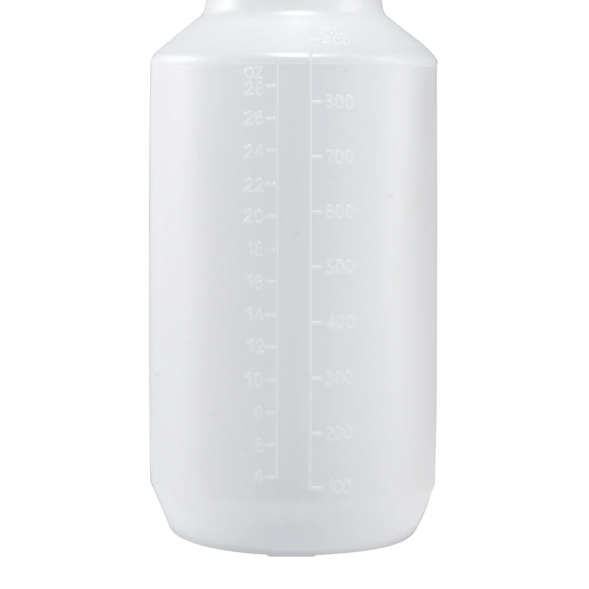Winco PSR-9B 28 Oz Blue White Spray Bottle Plastic Durable Ergonomic - Image 3