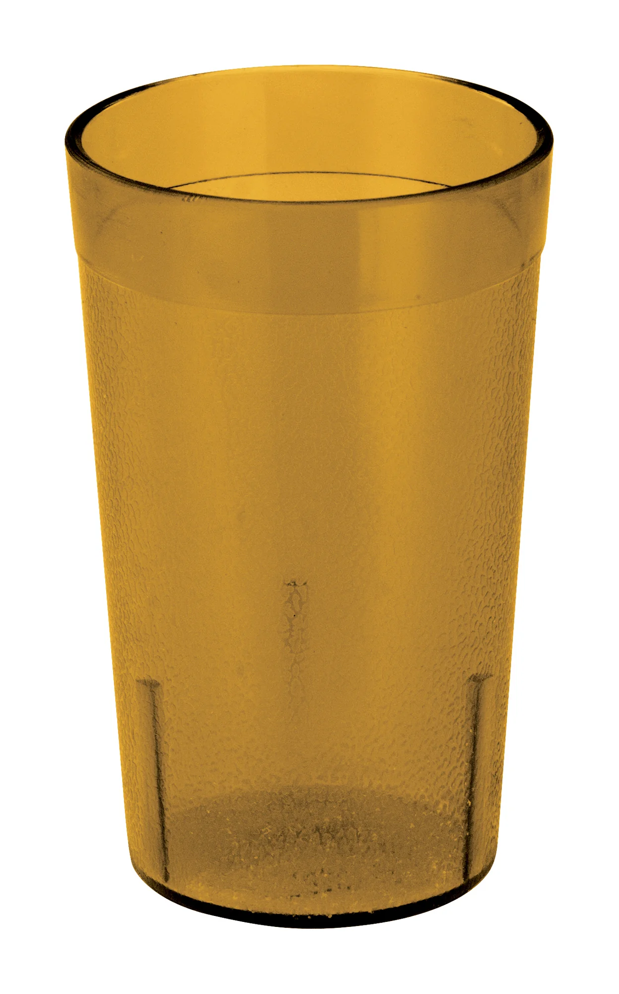 Winco PTP-05A 5 Oz Tumbler Break-Resistant Dishwasher Safe Plastic Amber - Image 2