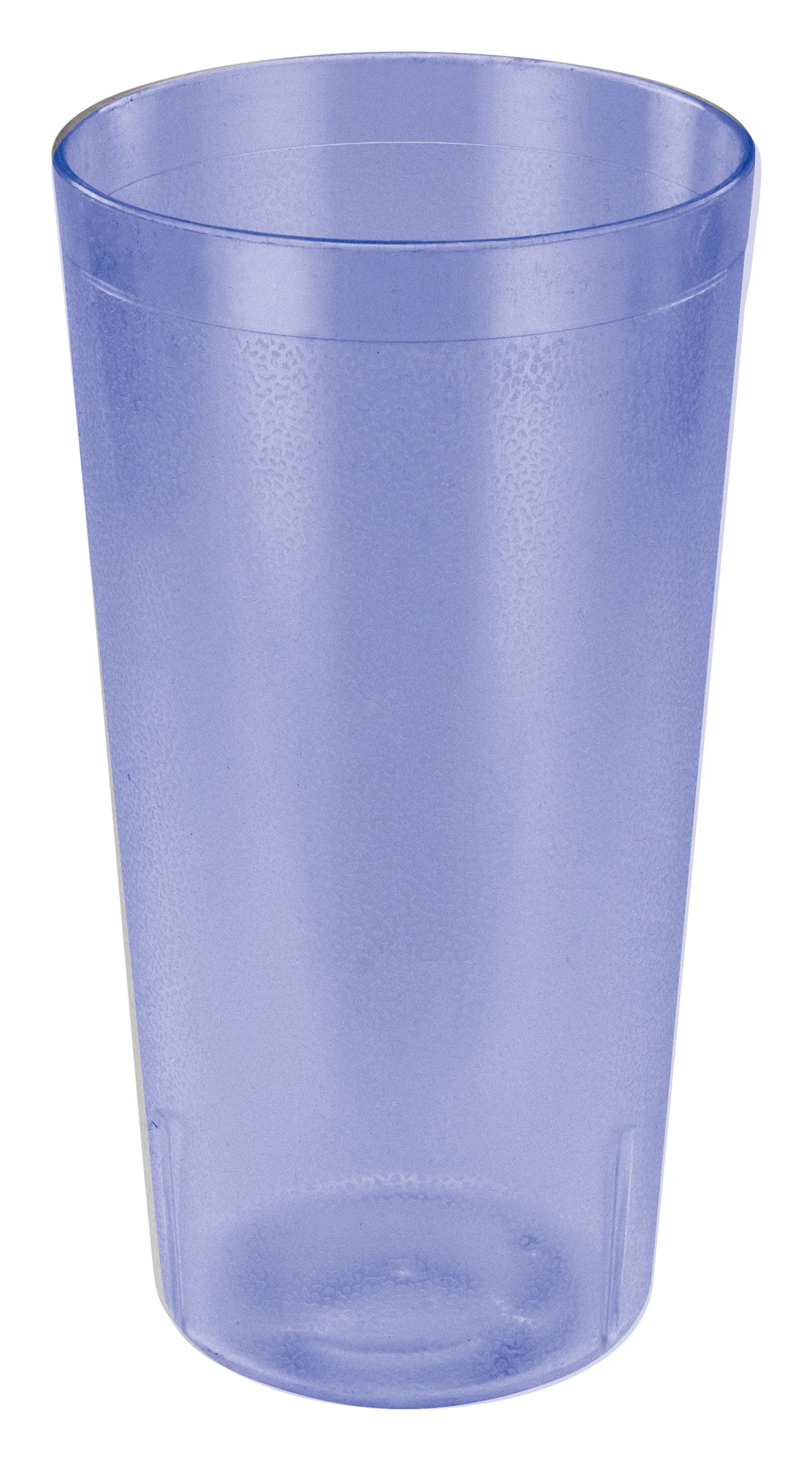 Winco PTP-32B 32 Oz Pebbled Tumbler Plastic Break-resistant Blue - Image 3