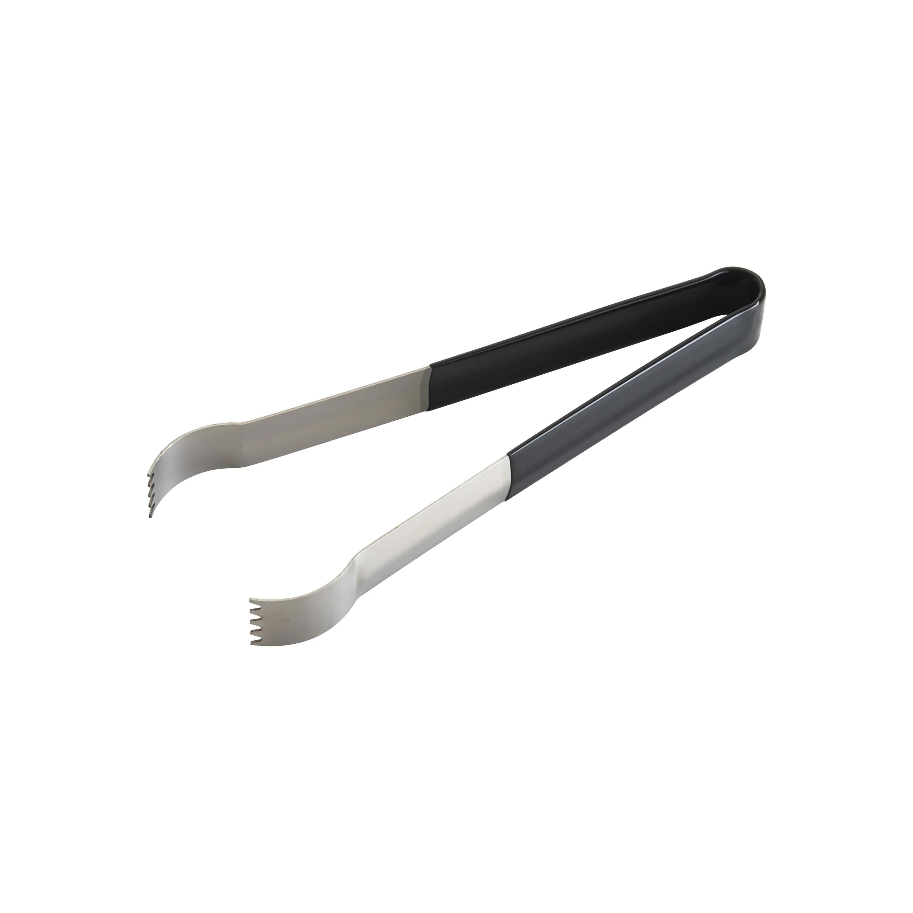 Winco PTPH-9 9 Inch Pom Tong Utility Insulated PVC Handle Black Heavy Duty Stainless Steel - Image 2