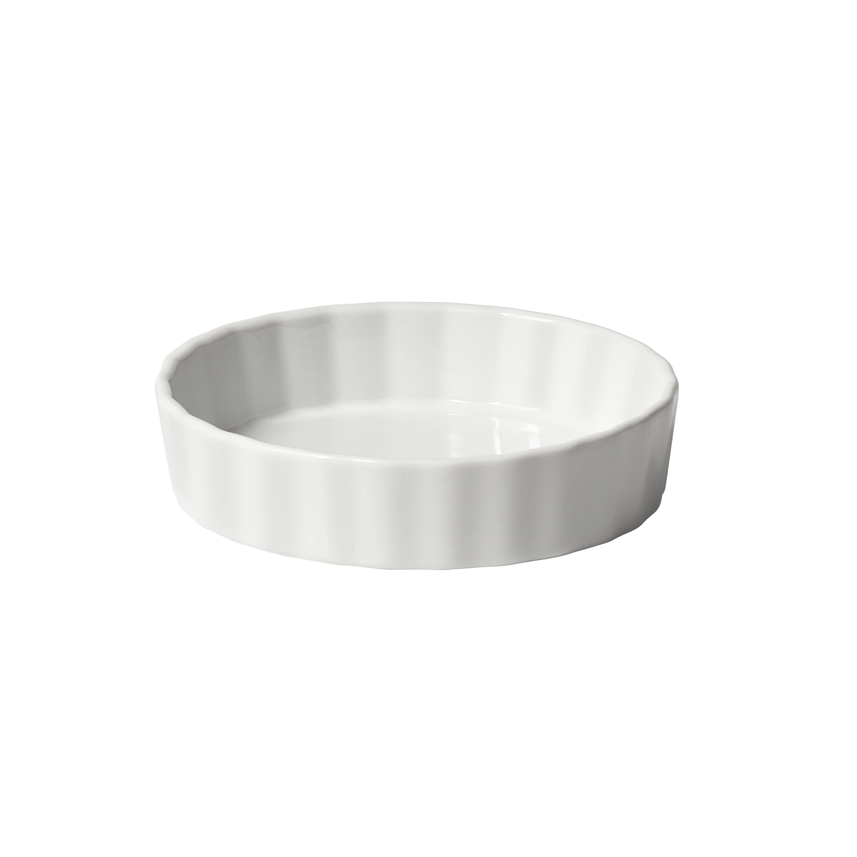 Winco QBD-55 Quiche Baking Dish 5-1/2 Oz. 5" Dia. X 1"H - Image 2