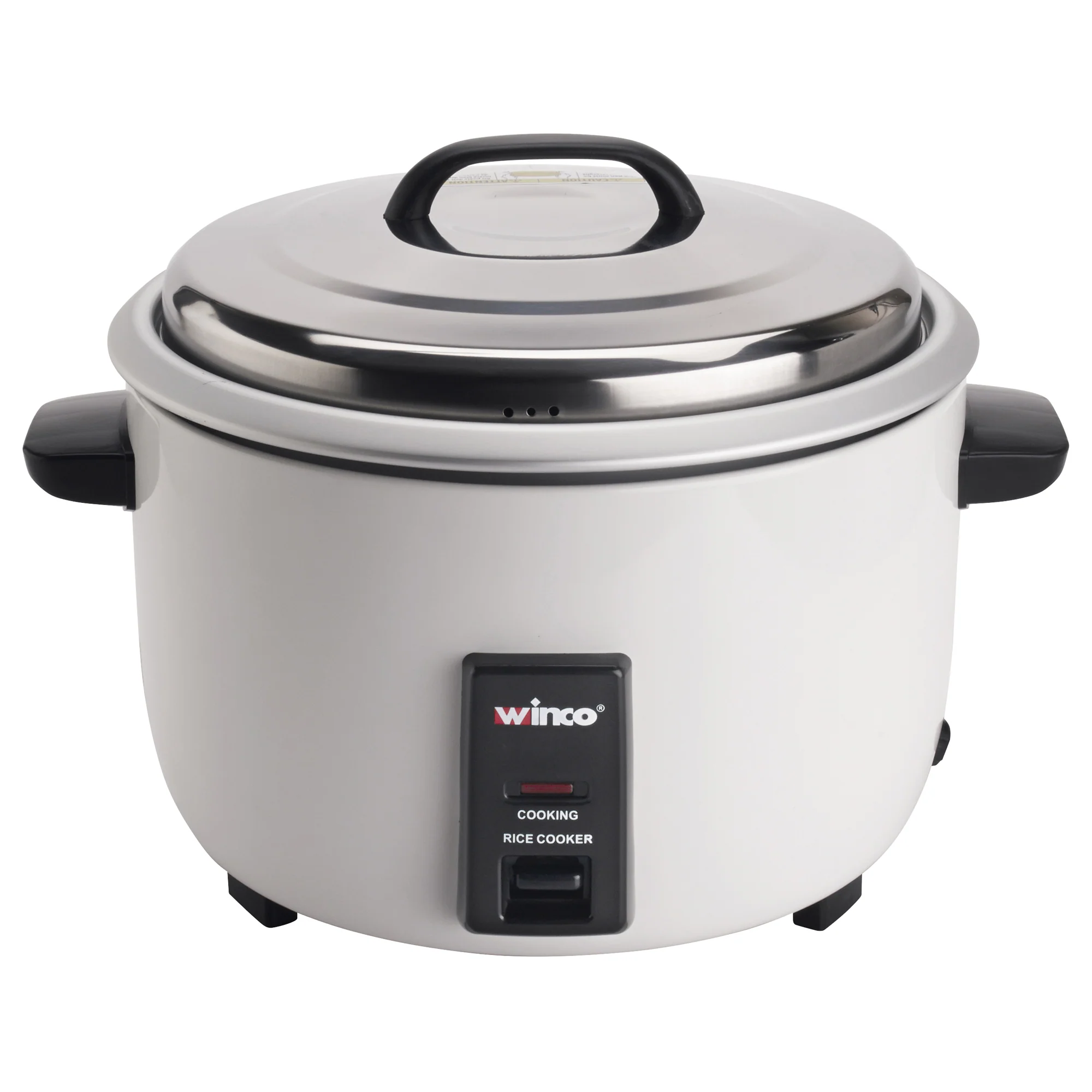 Winco RC-P301 30 Cup Electric Rice Cooker with Stainless Steel Body - Image 2