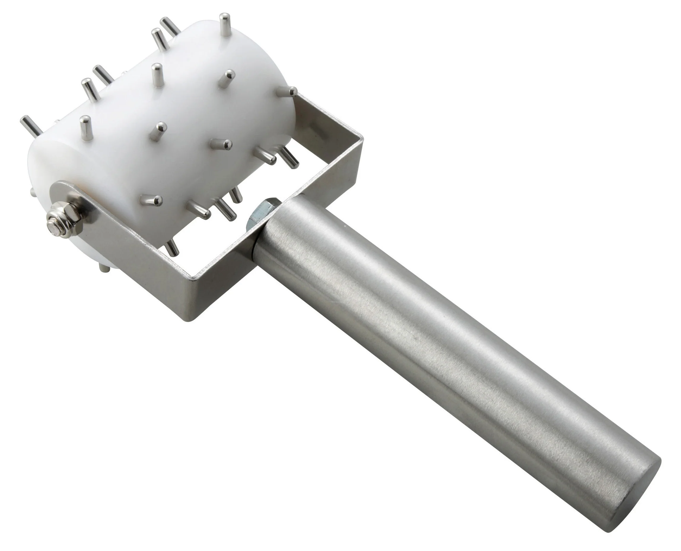 Winco RD-2 2-5/8 Inch Dough Roller Docker Stainless Steel Handle - Image 2