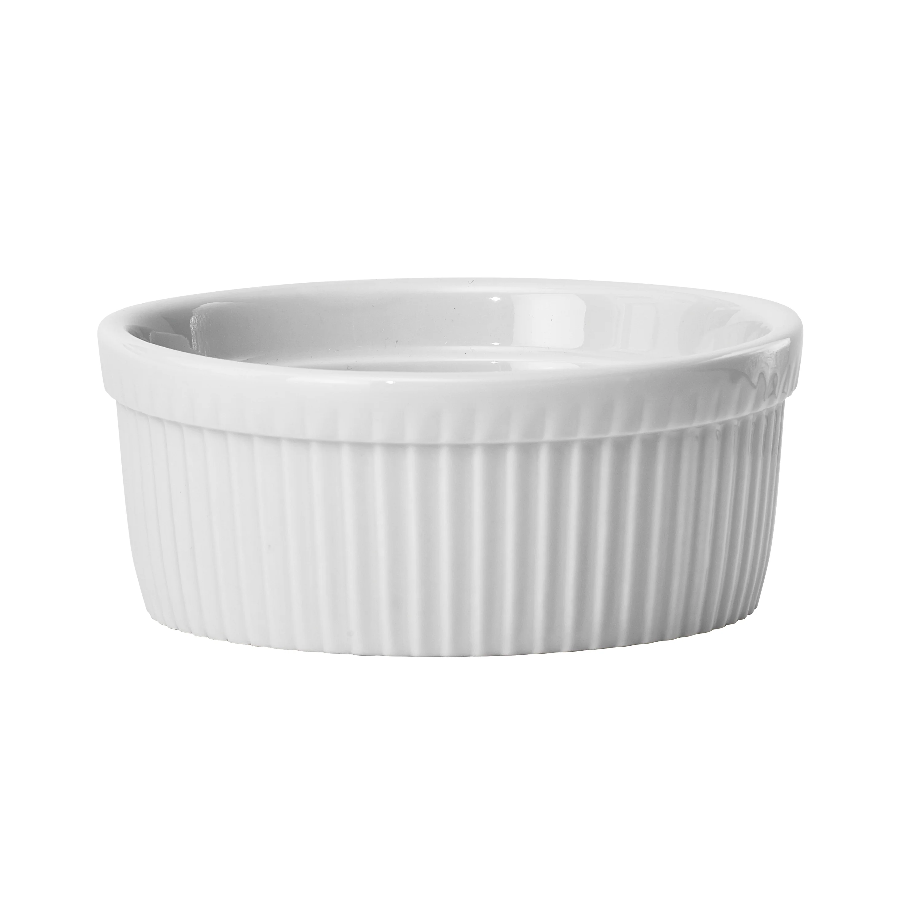 Winco SBR-12 Souffle Bowl 12 Oz. 4-1/2" Dia. X 2-1/4"H - Image 2