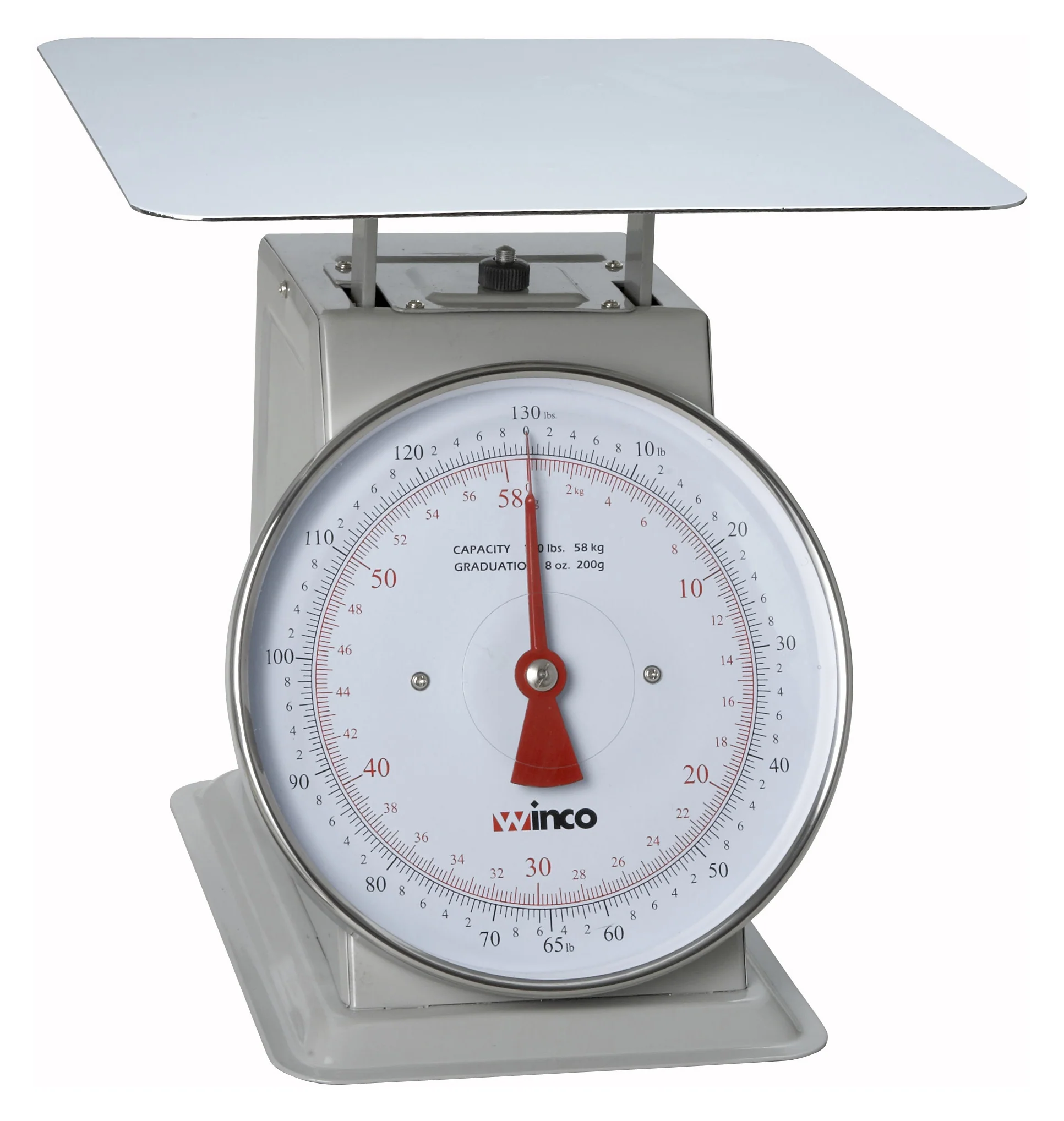 Winco SCAL-9130 12-3/5 Inch Portion Scale Dial 130 Lb Calibrated Steel - Image 2