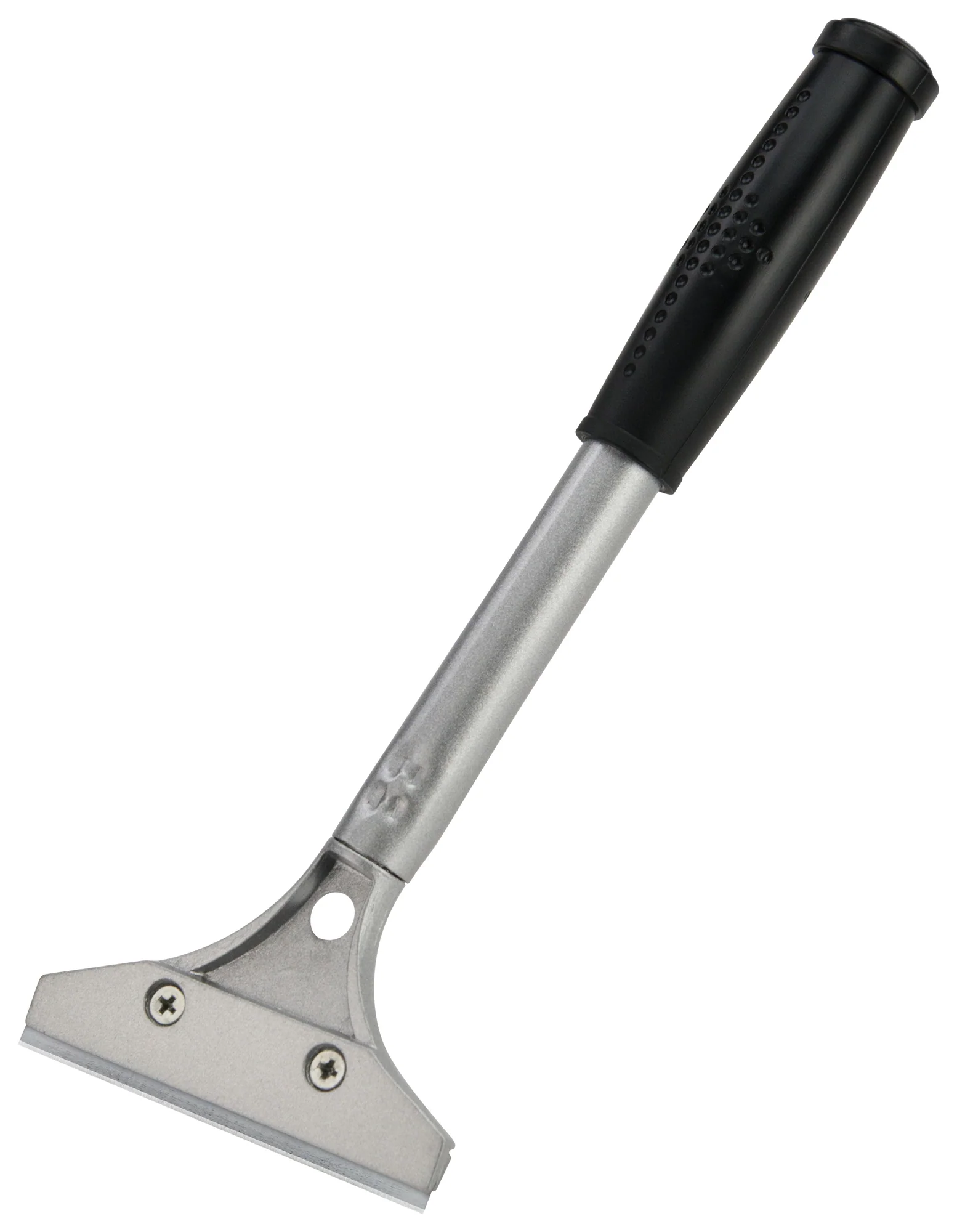 Winco SCRP-12 4 Inch Blade Grill Scraper Aluminum Handle with PVC Grip - Image 2