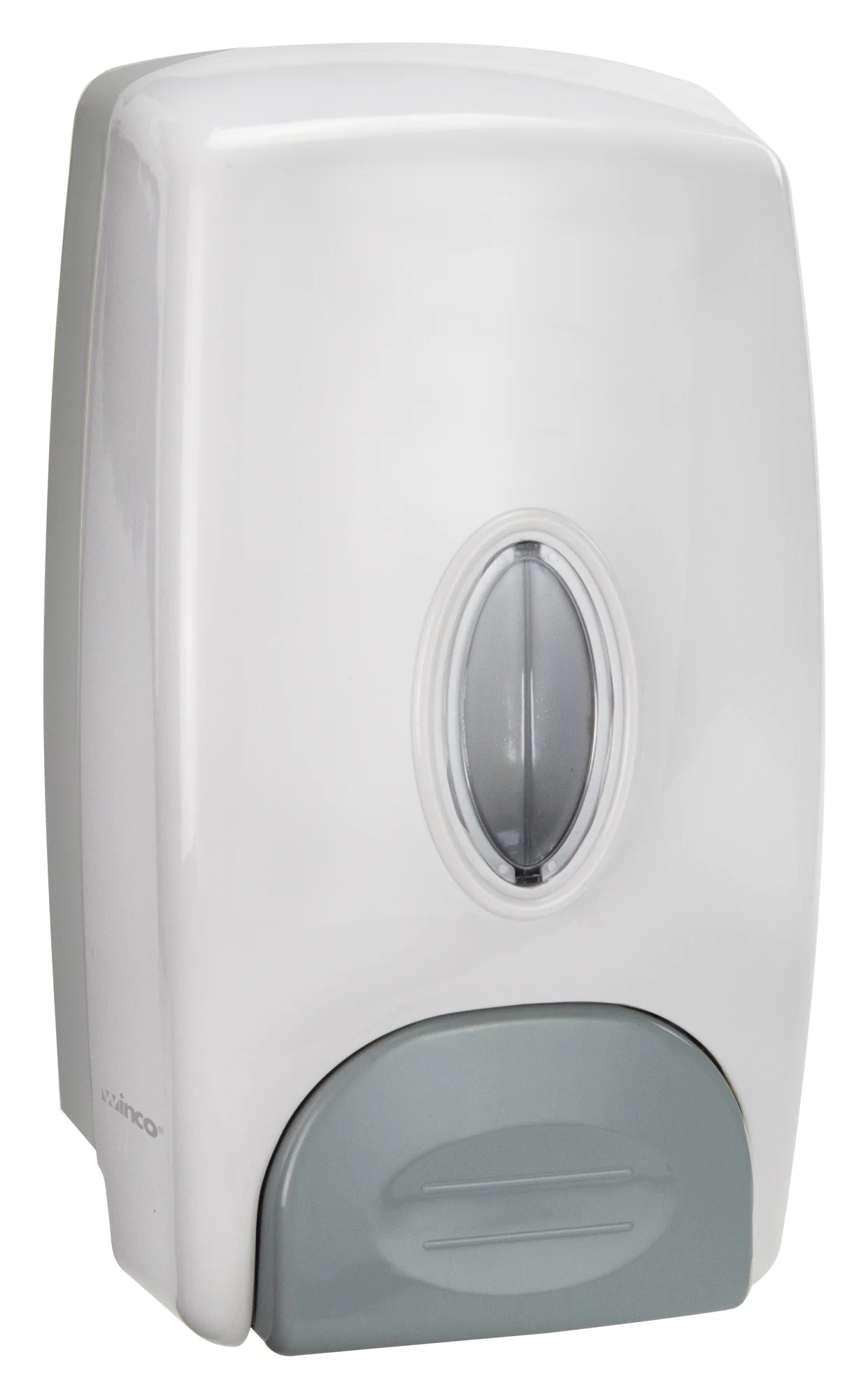 Winco SD-100 1 Liter Manual Soap Dispenser Wall Mount Soap Dispenser - Image 2