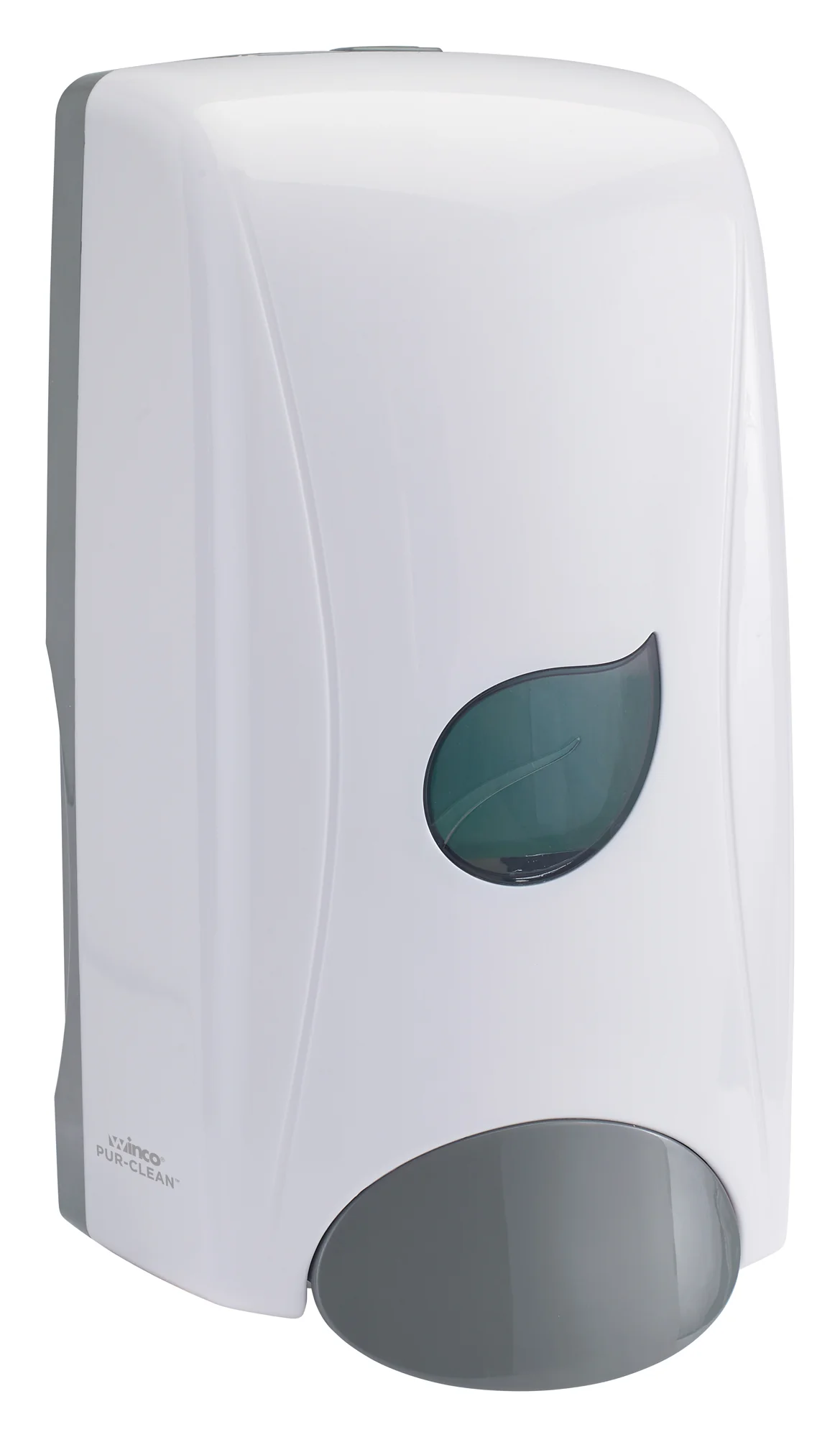 Winco SDMF-1W 35 Oz Manual Foam Soap Dispenser Wall Mount White Plastic - Image 2