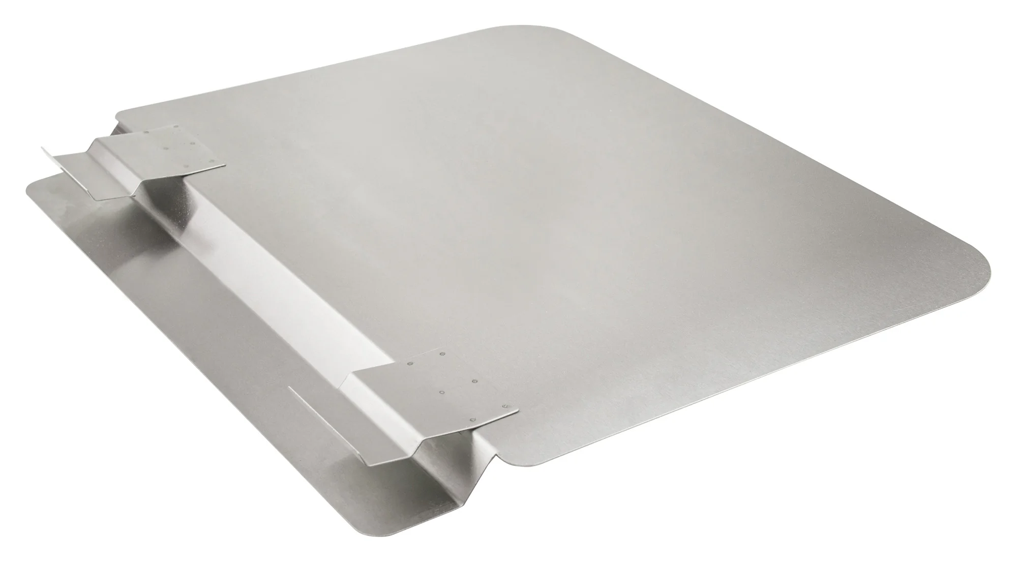 Winco SFSG-2018 20-1/2 Inch Fryer Splash Guard 18 Gauge Stainless Steel with Clips - Image 3