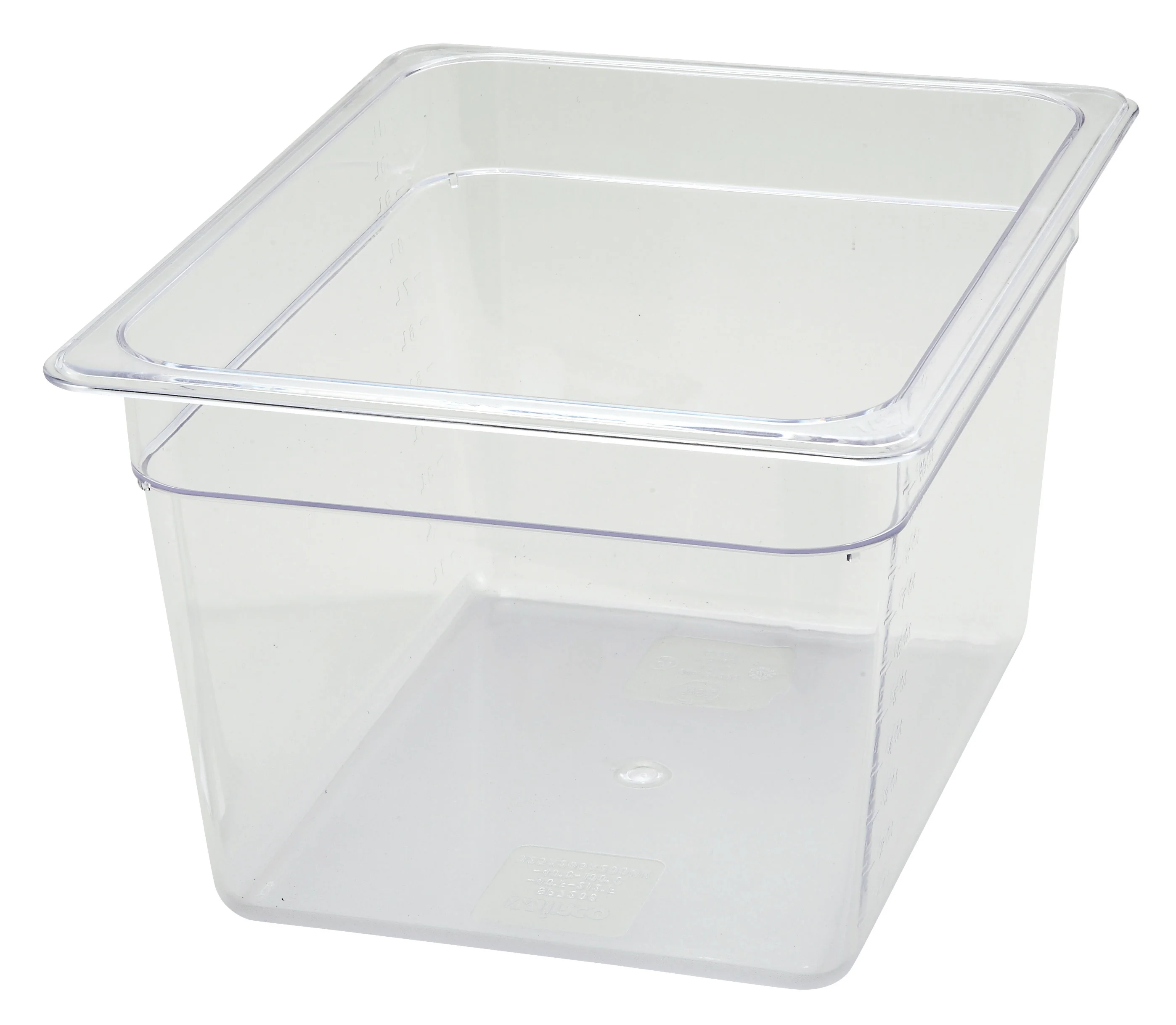Winco SP7208 12-3/4 Inch Poly-Ware Food Pan 1/2 Size Dishwasher Safe