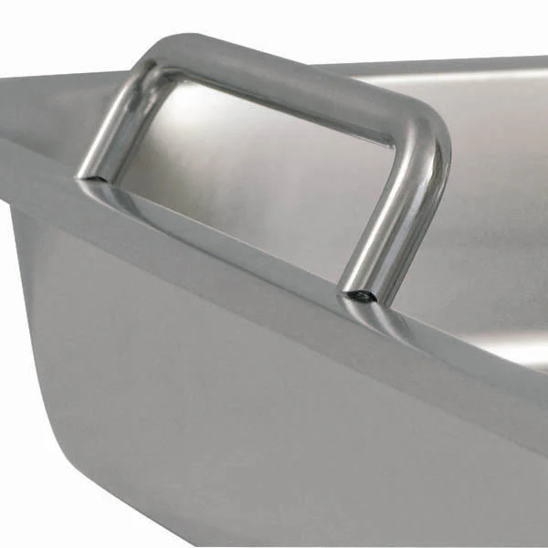 Winco SPF2-HD 8 Quarts Chafing Dish Pan with Handles Stainless Steel - Image 2