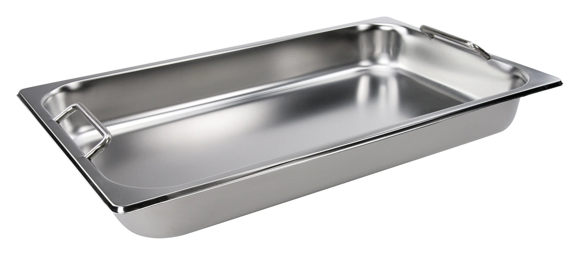 Winco SPF2-HD 8 Quarts Chafing Dish Pan with Handles Stainless Steel - Image 3