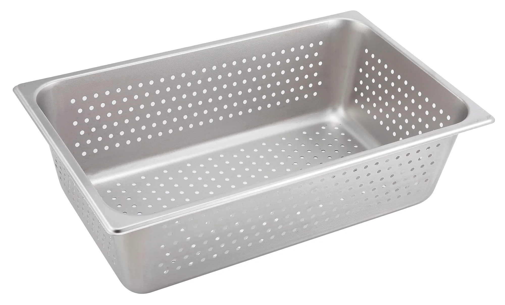Winco SPFP6 Full Size Perforated Steam Table Pan 25 Gauge Stainless Steel - Image 2